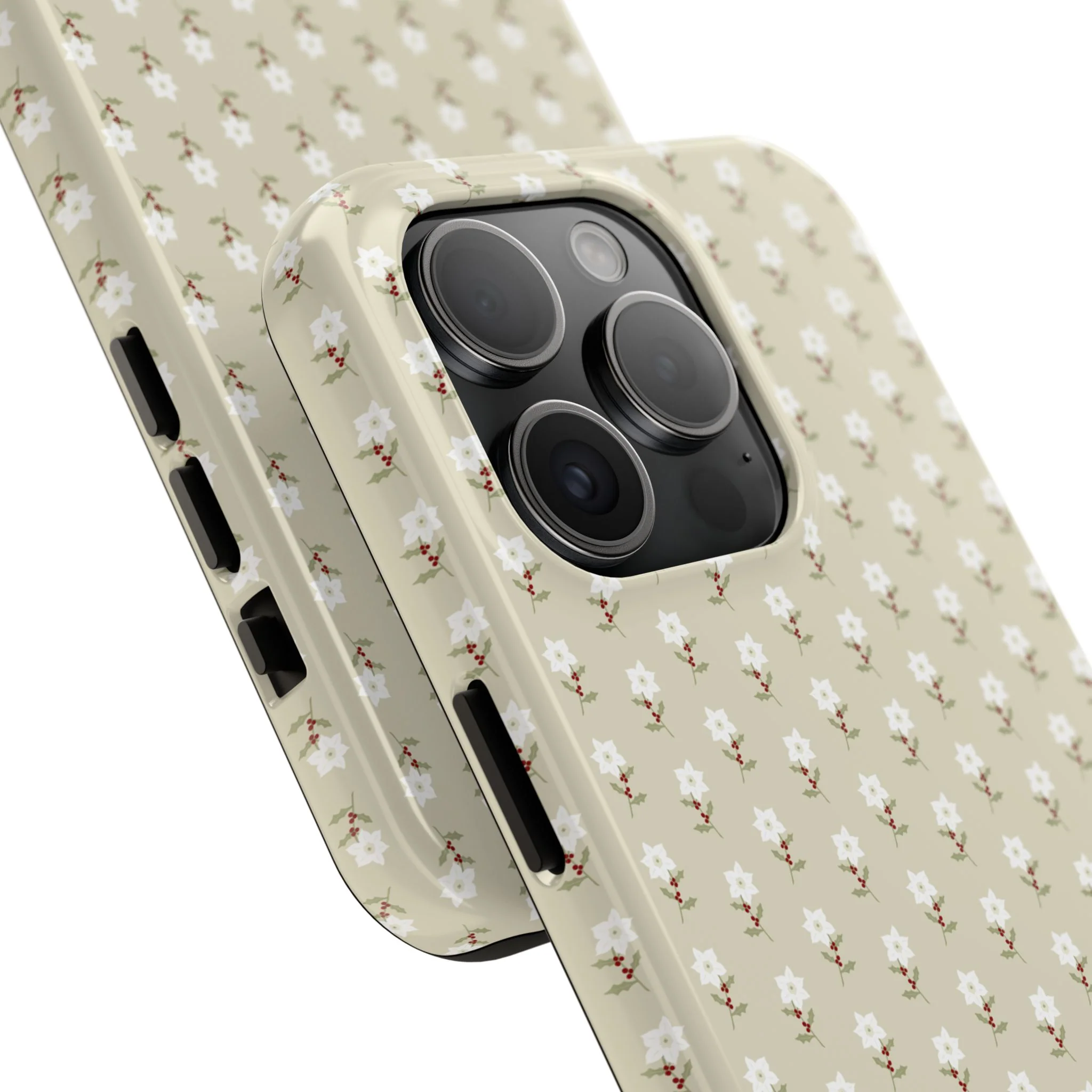 Neutral Tiny Flowers IPhone Case - Image 73