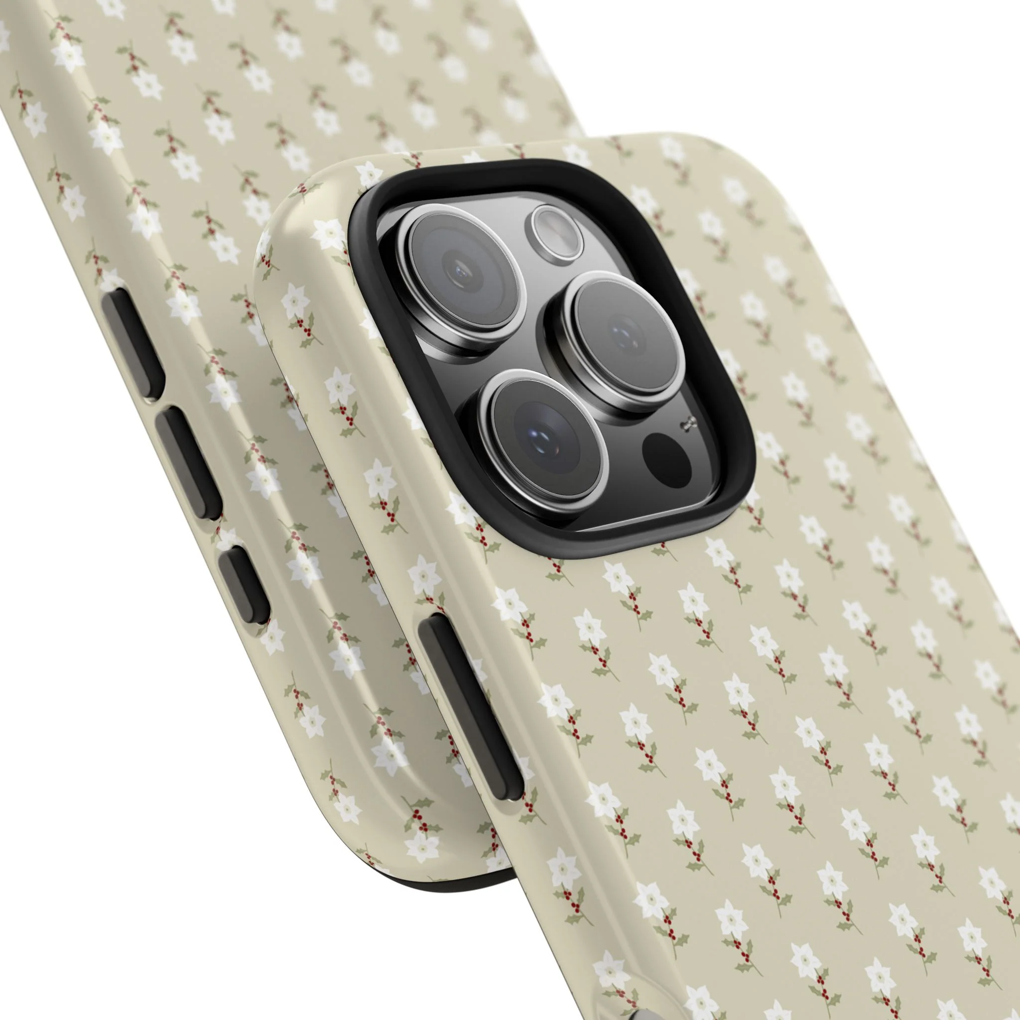 Neutral Tiny Flowers IPhone Case - Image 94