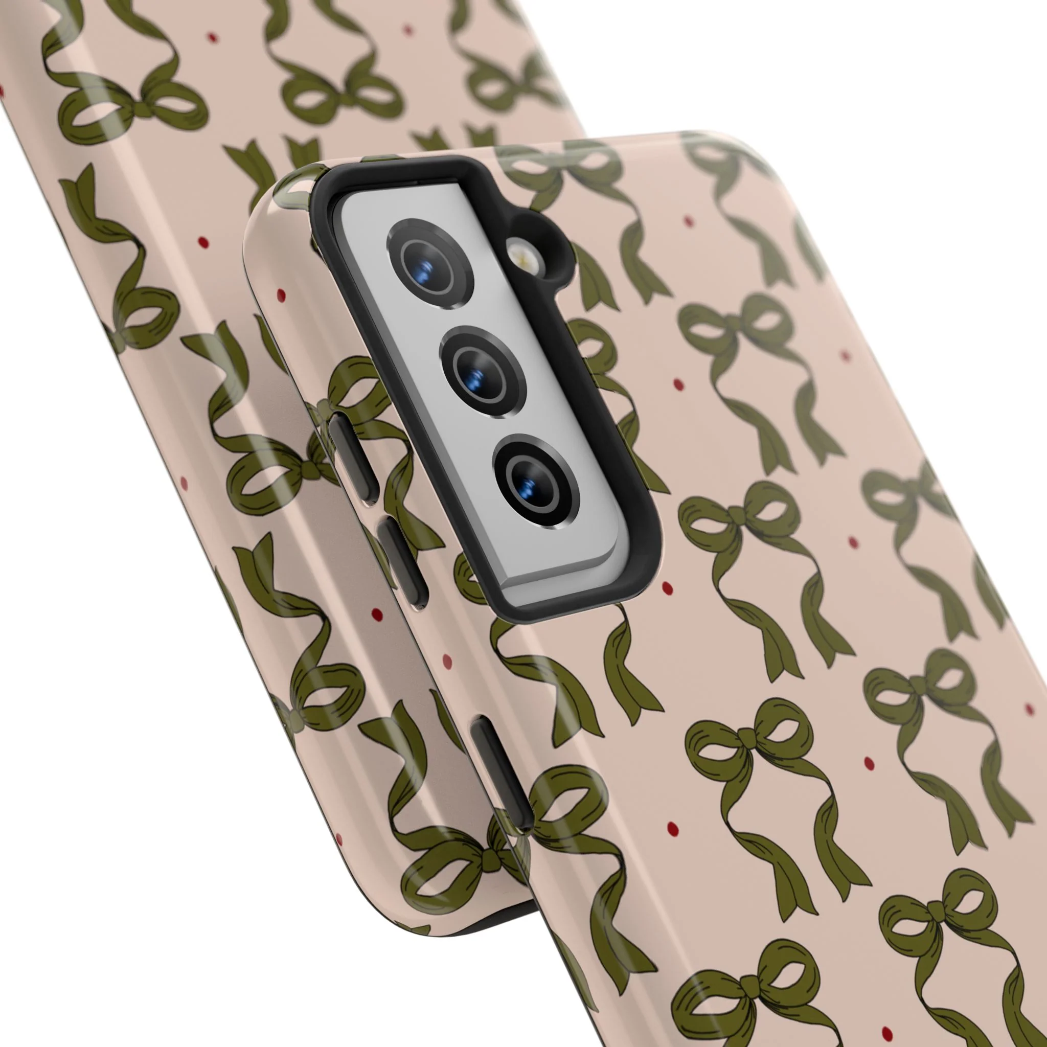 Pink & Green Bows IPhone Case - Image 101