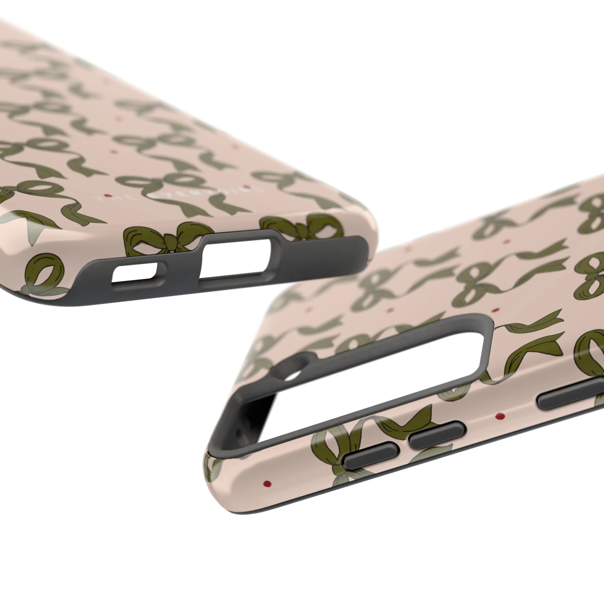 Pink & Green Bows IPhone Case - Image 102