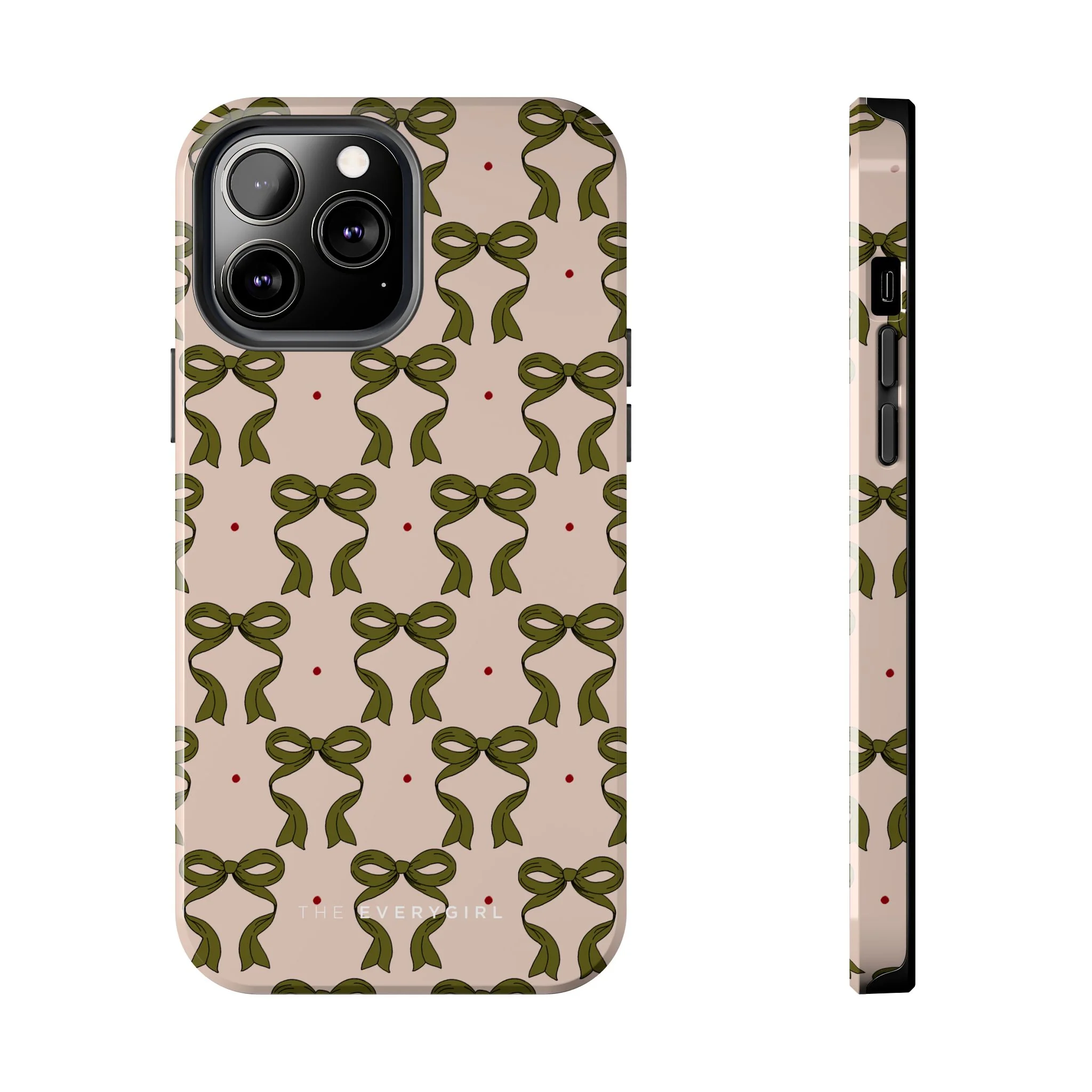 Pink & Green Bows IPhone Case - Image 16