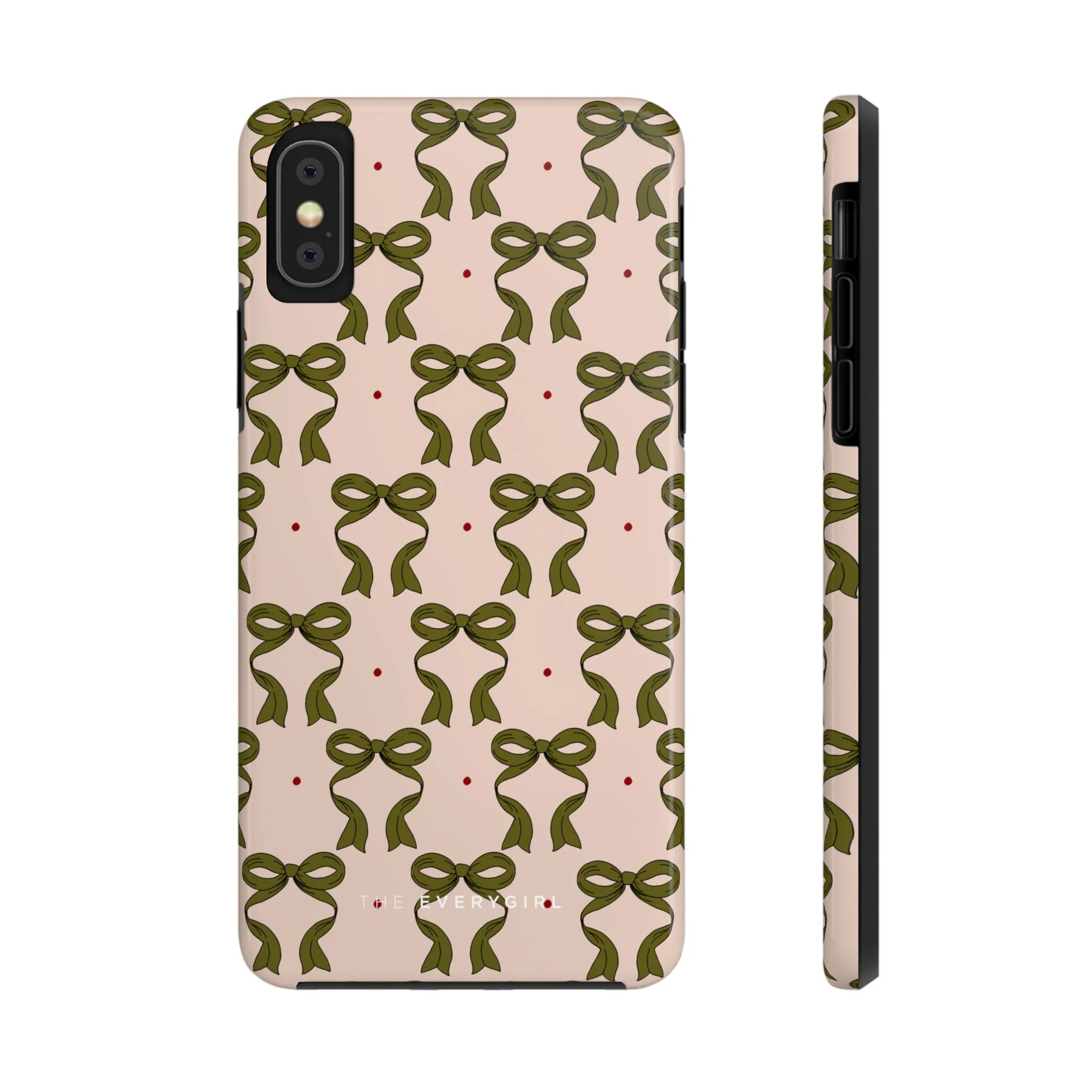 Pink & Green Bows IPhone Case - Image 2
