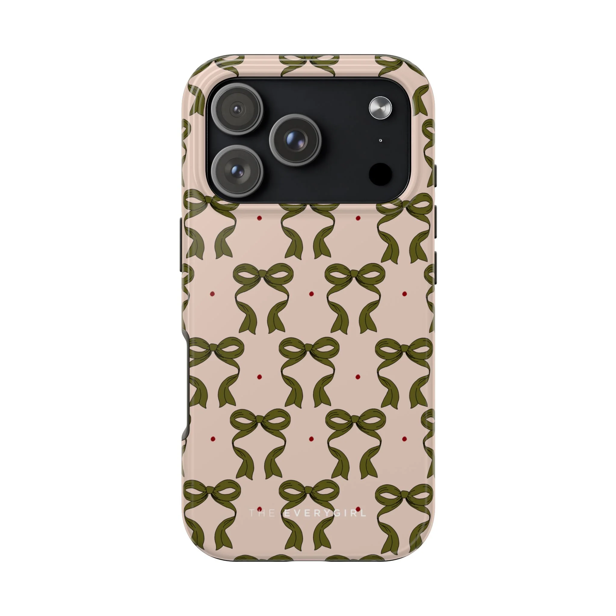 Pink & Green Bows IPhone Case - Image 35