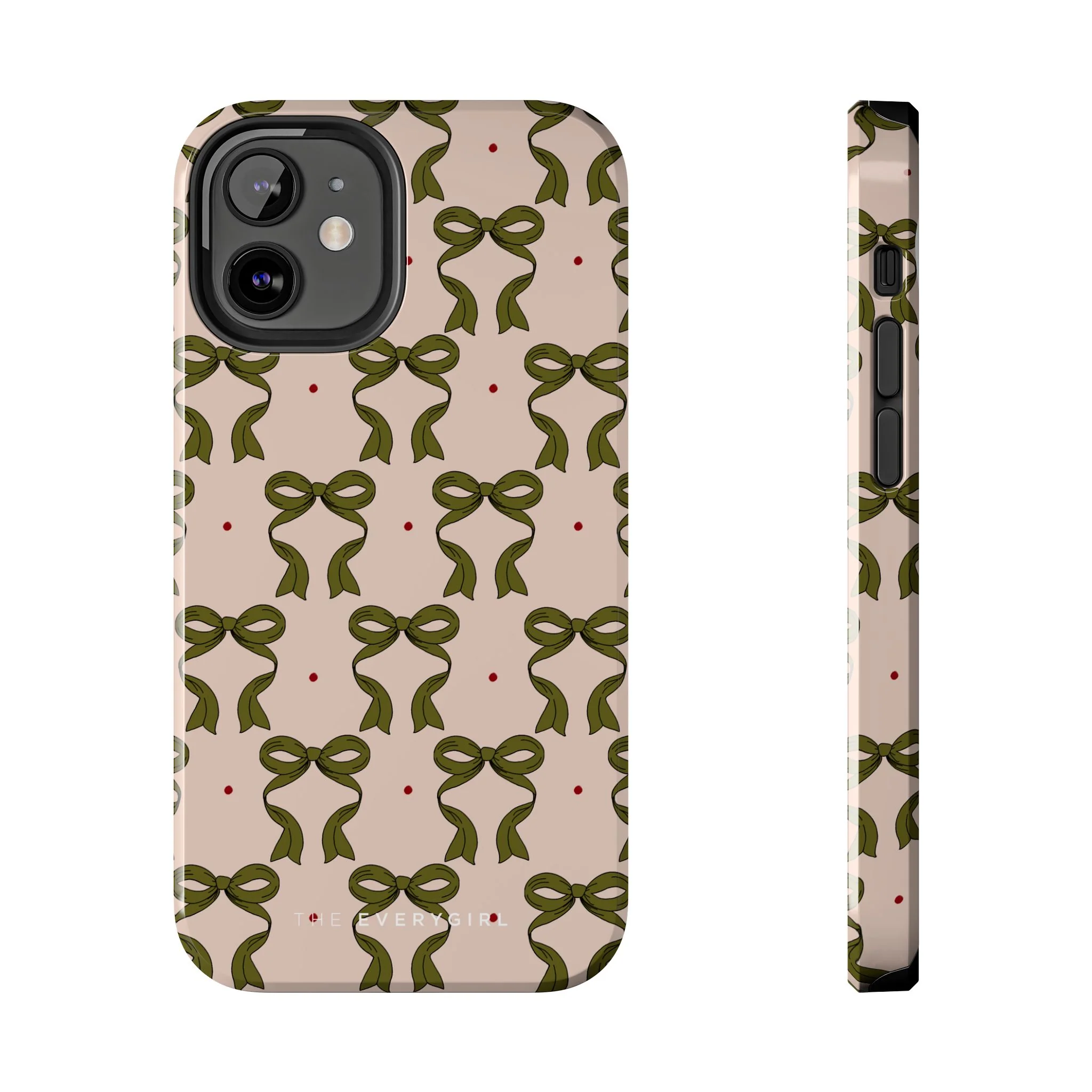 Pink & Green Bows IPhone Case - Image 55