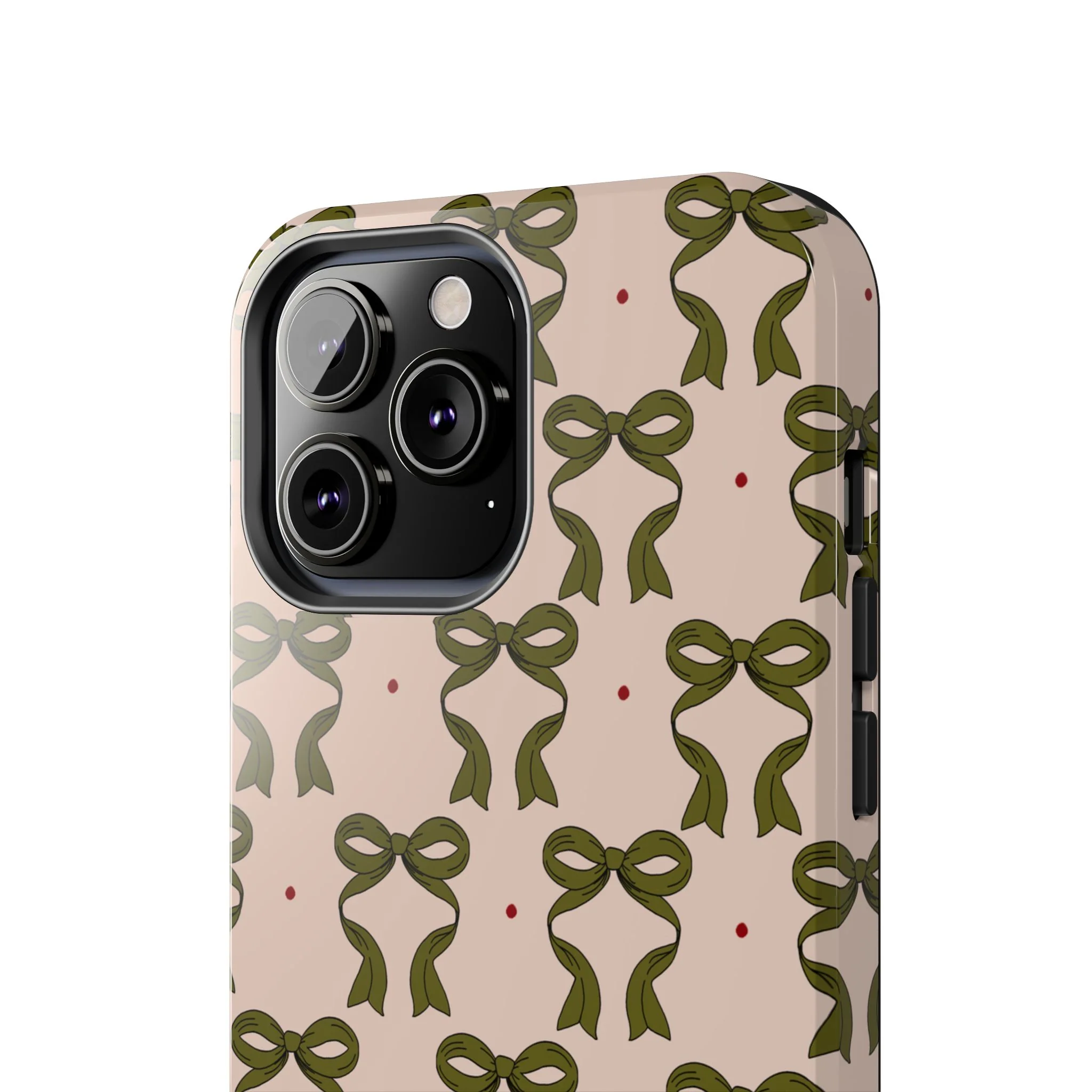 Pink & Green Bows IPhone Case - Image 75
