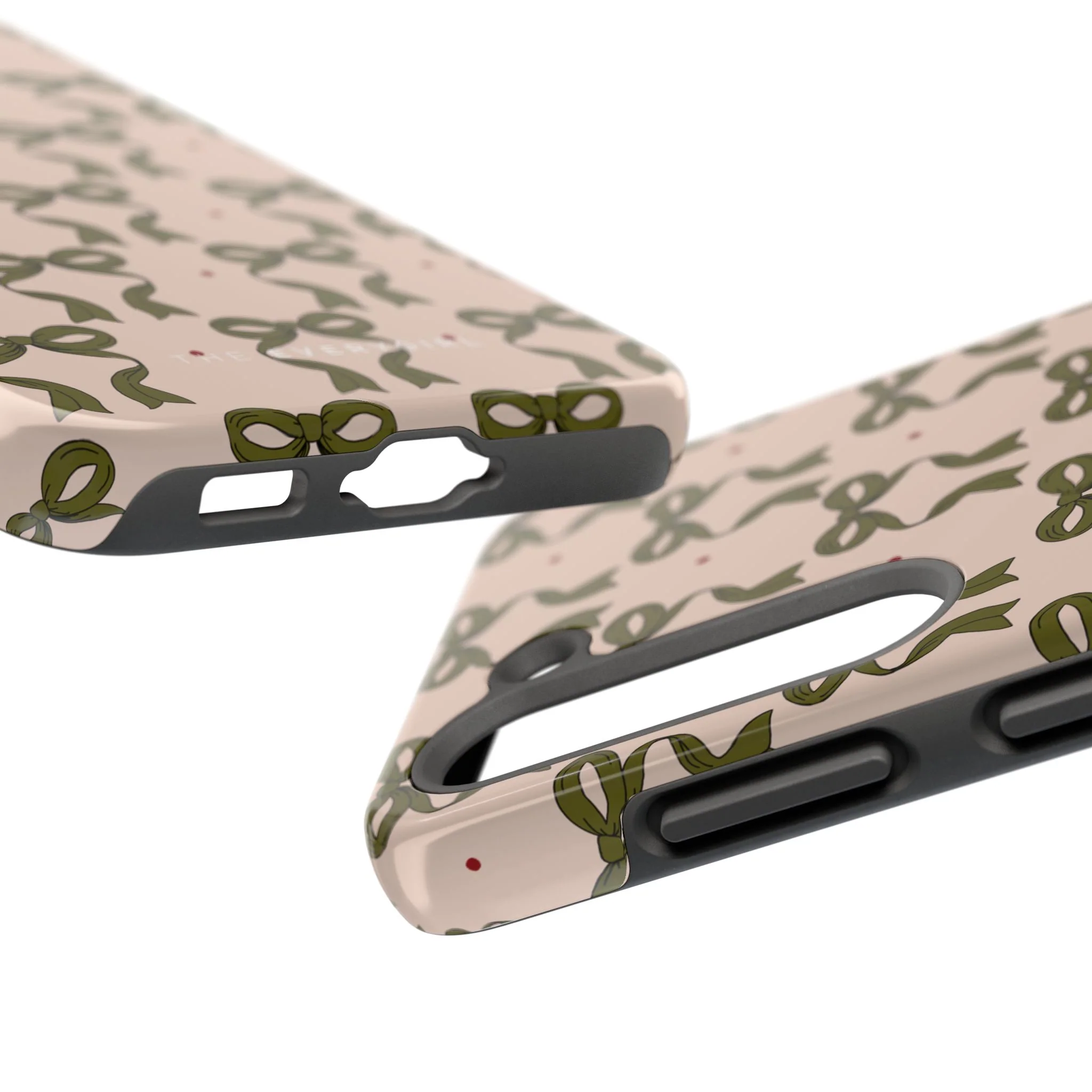 Pink & Green Bows IPhone Case - Image 96