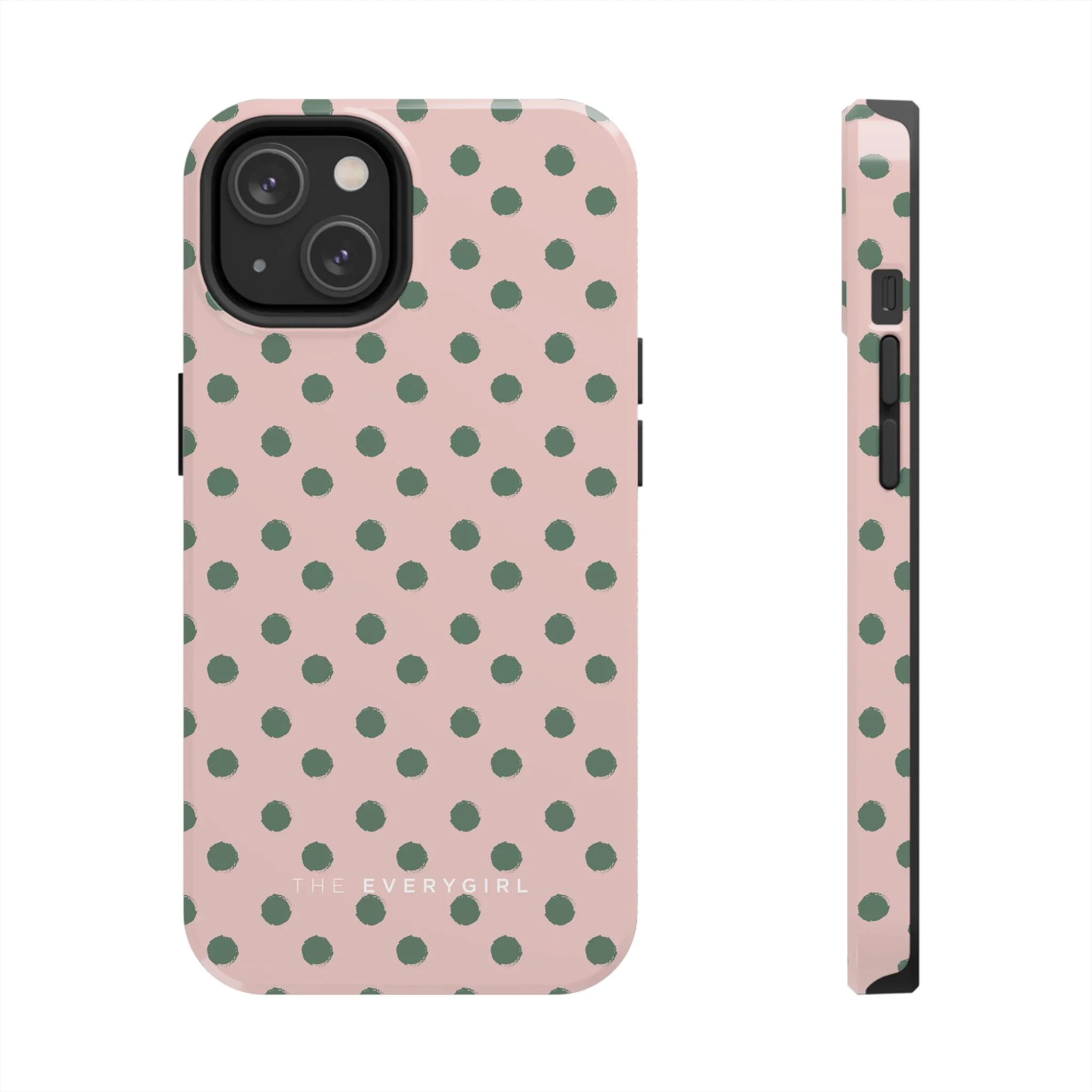 West Coast – Pink & Green Polka Dots Phone Case - Image 12