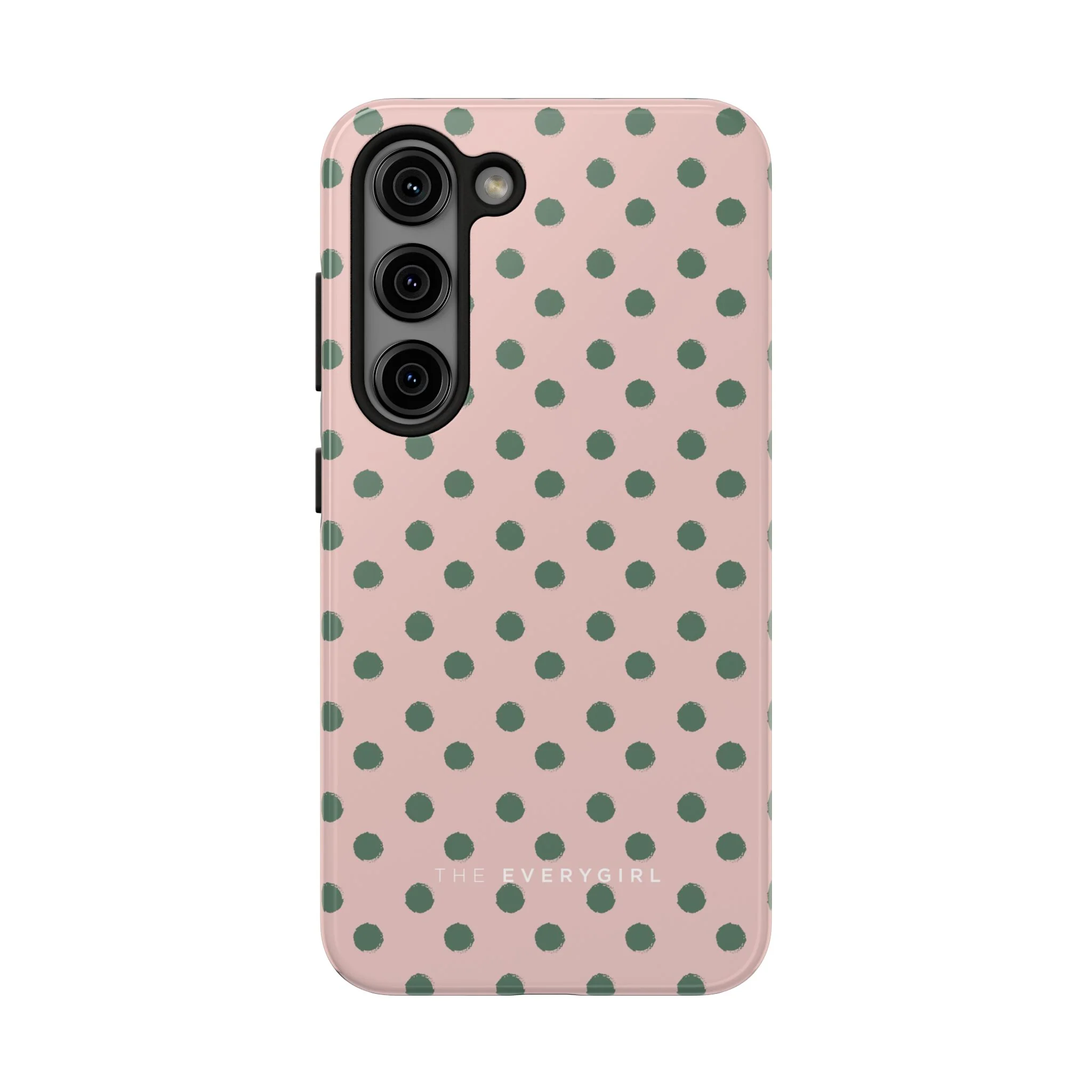 West Coast – Pink & Green Polka Dots Phone Case - Image 21