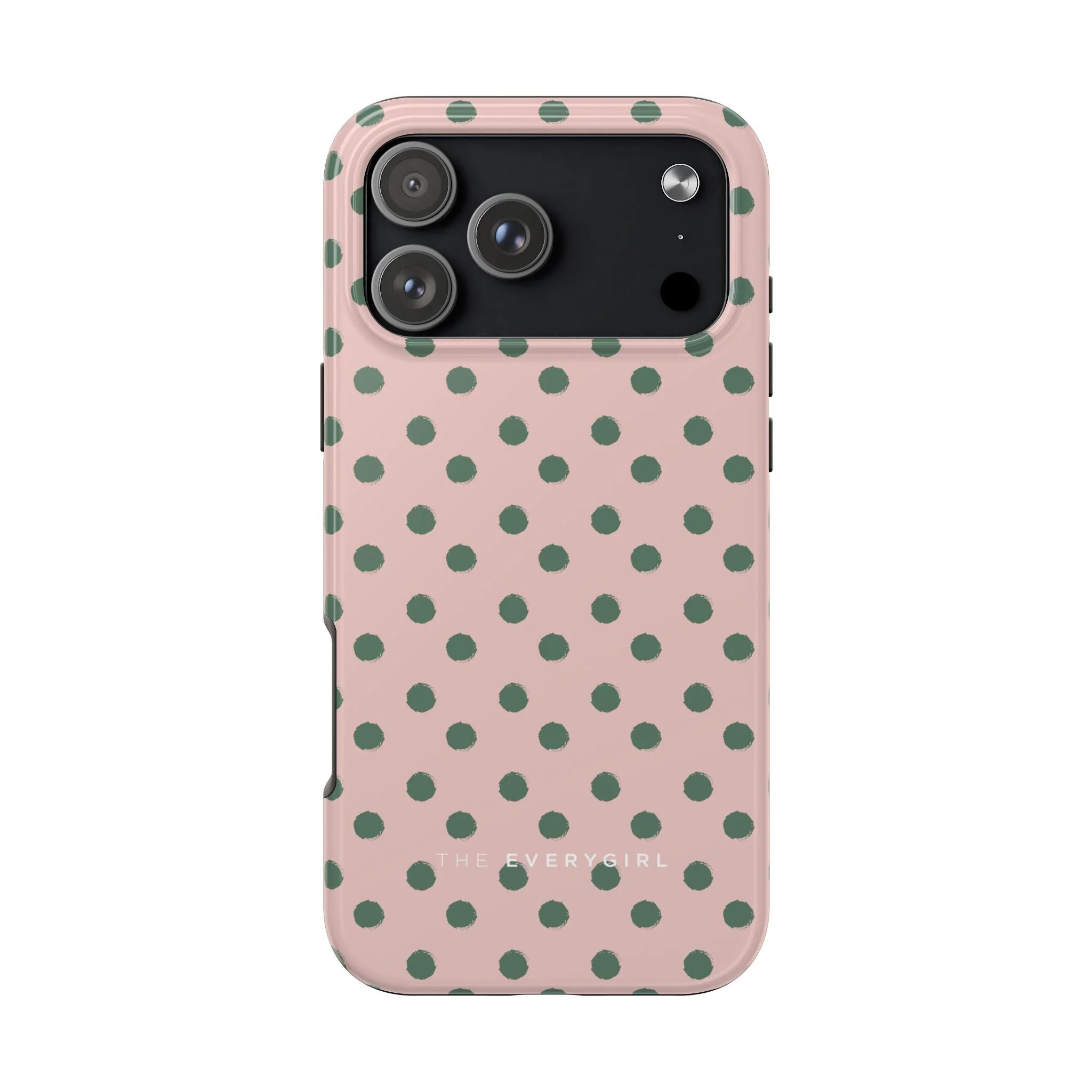 West Coast – Pink & Green Polka Dots Phone Case - Image 31