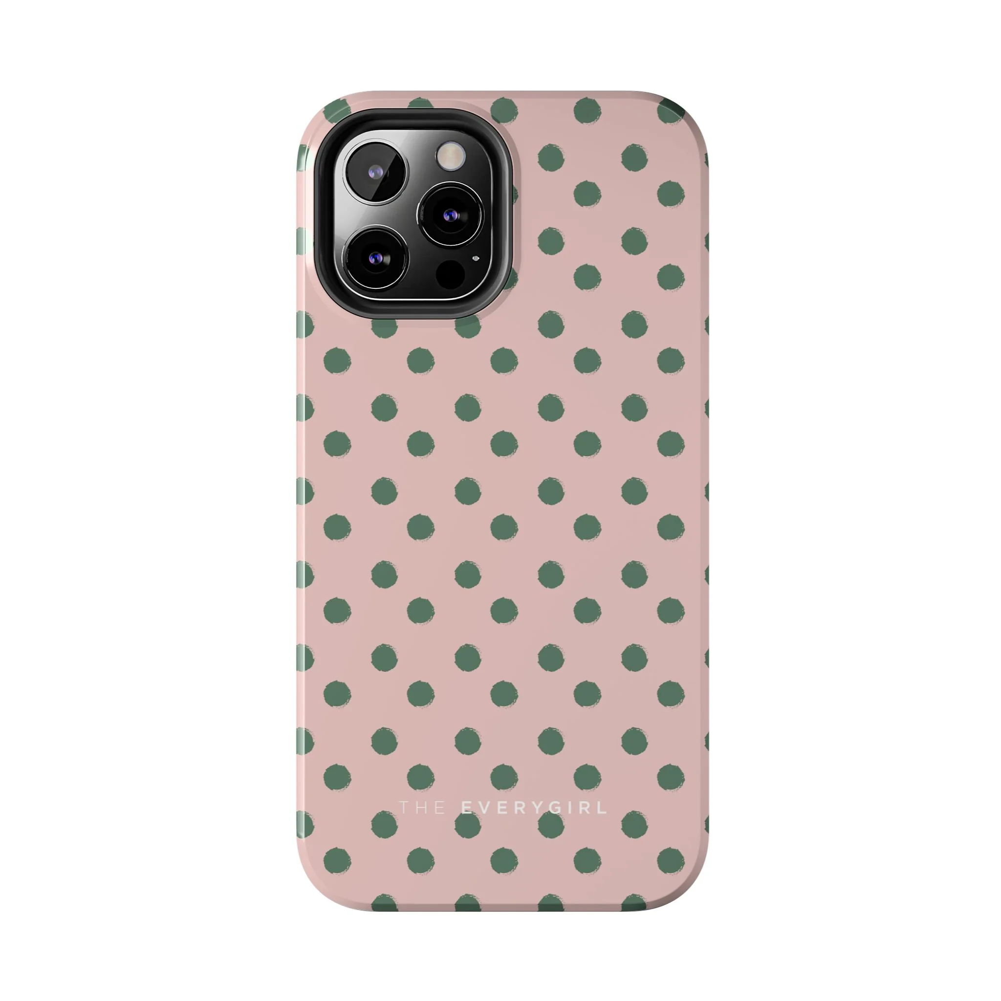 West Coast – Pink & Green Polka Dots Phone Case - Image 51