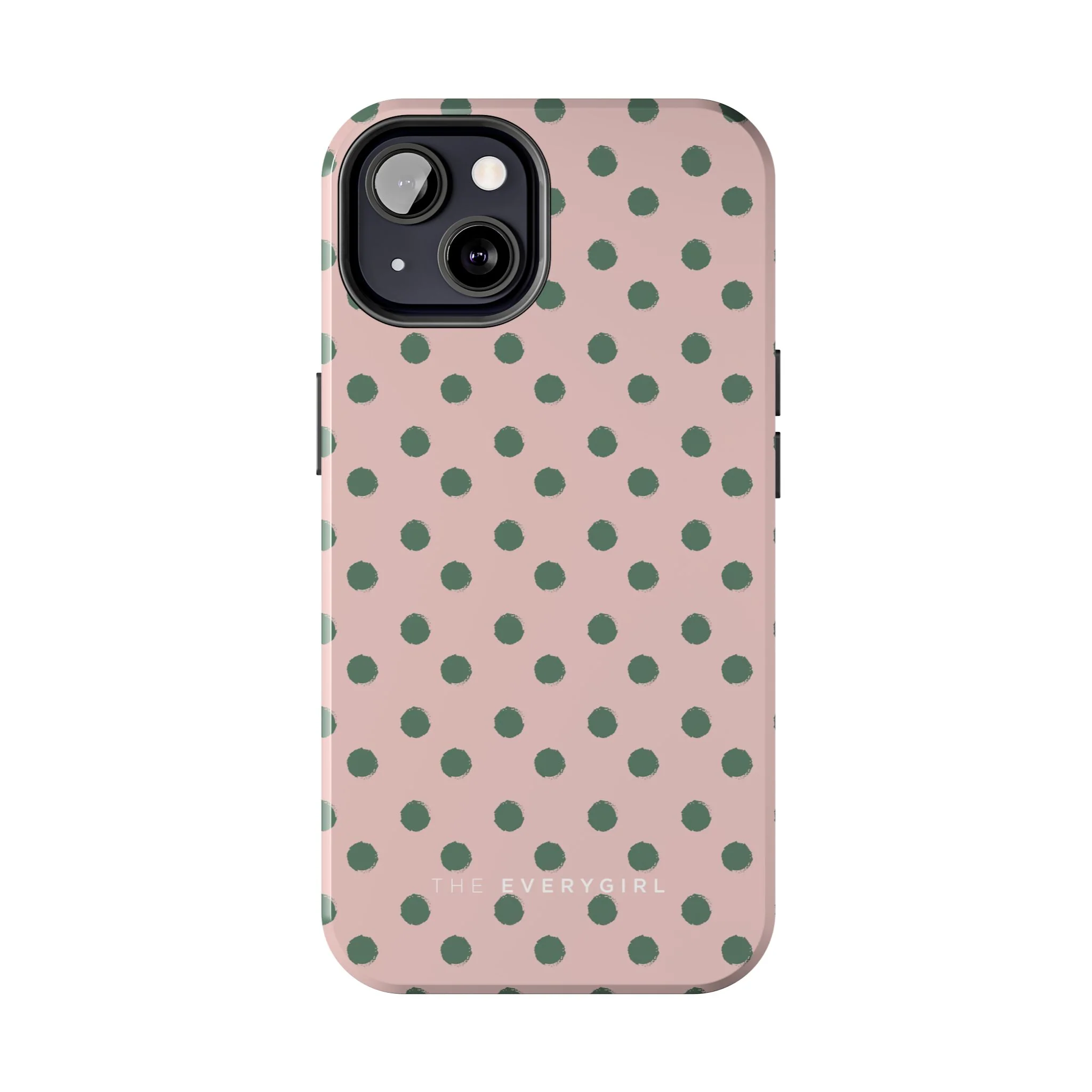 West Coast – Pink & Green Polka Dots Phone Case - Image 54