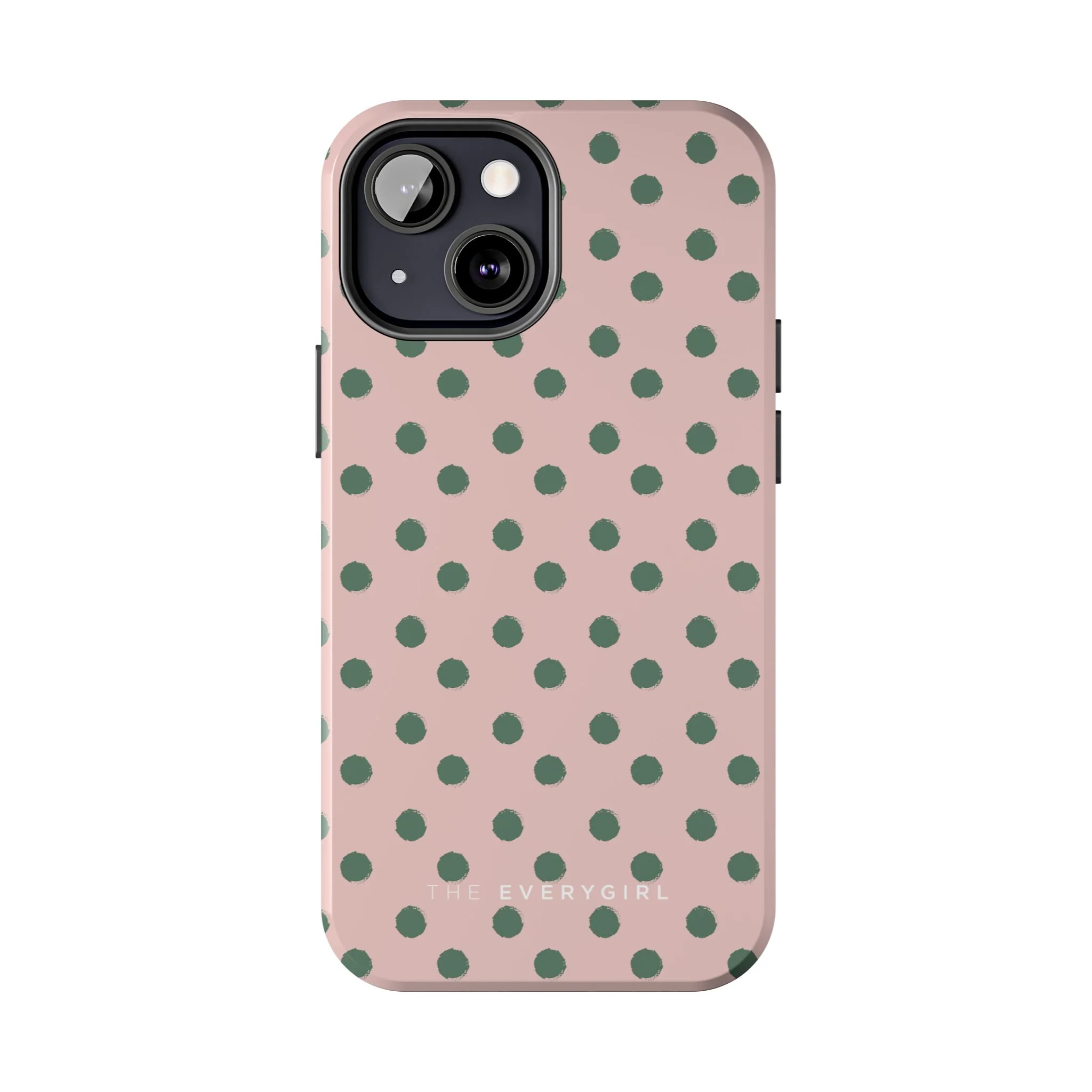 West Coast – Pink & Green Polka Dots Phone Case - Image 57