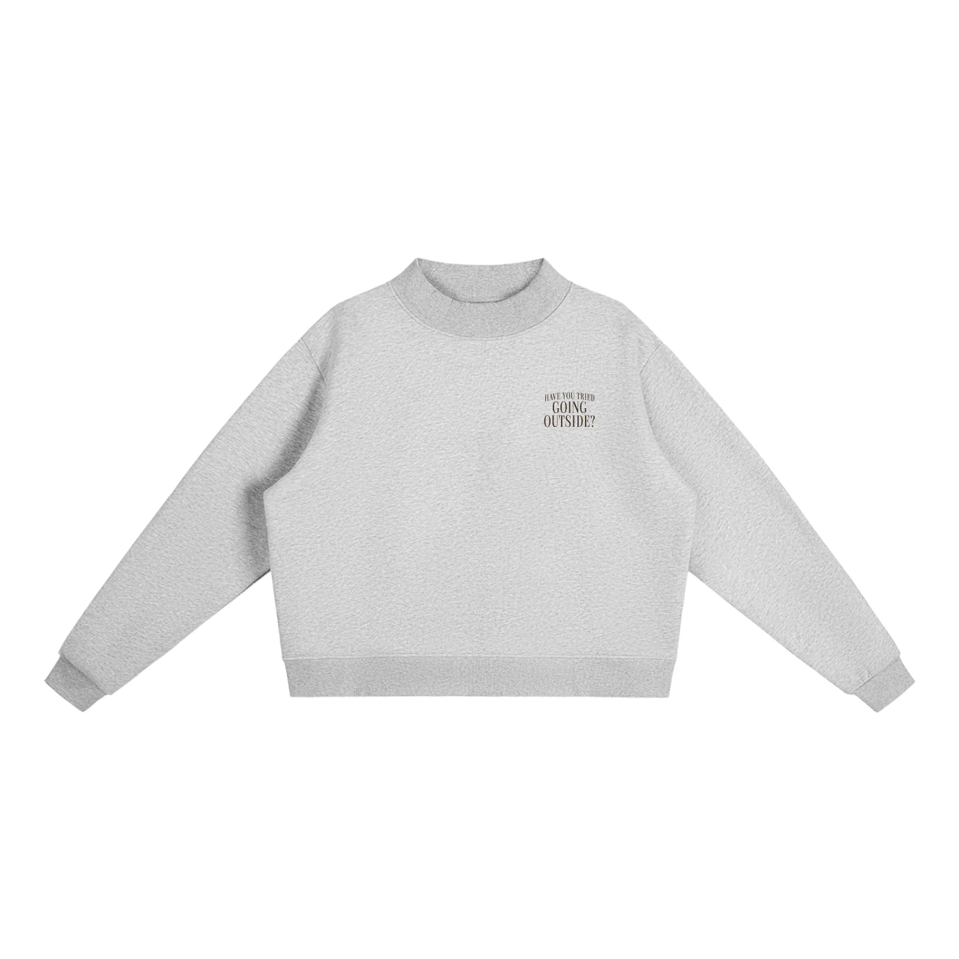 Podcast Fleece Mockneck Crew - Image 3