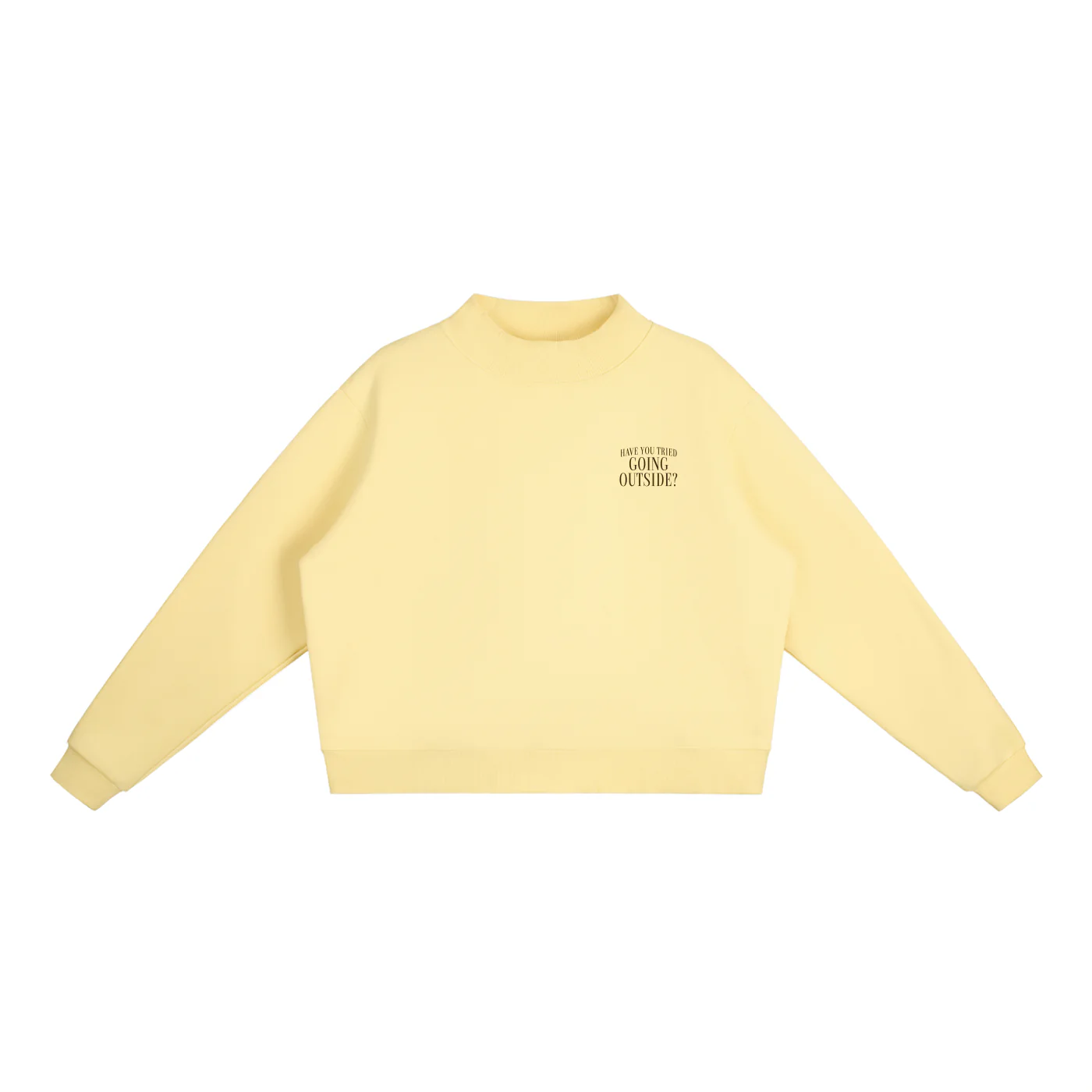 Podcast Fleece Mockneck Crew - Image 7