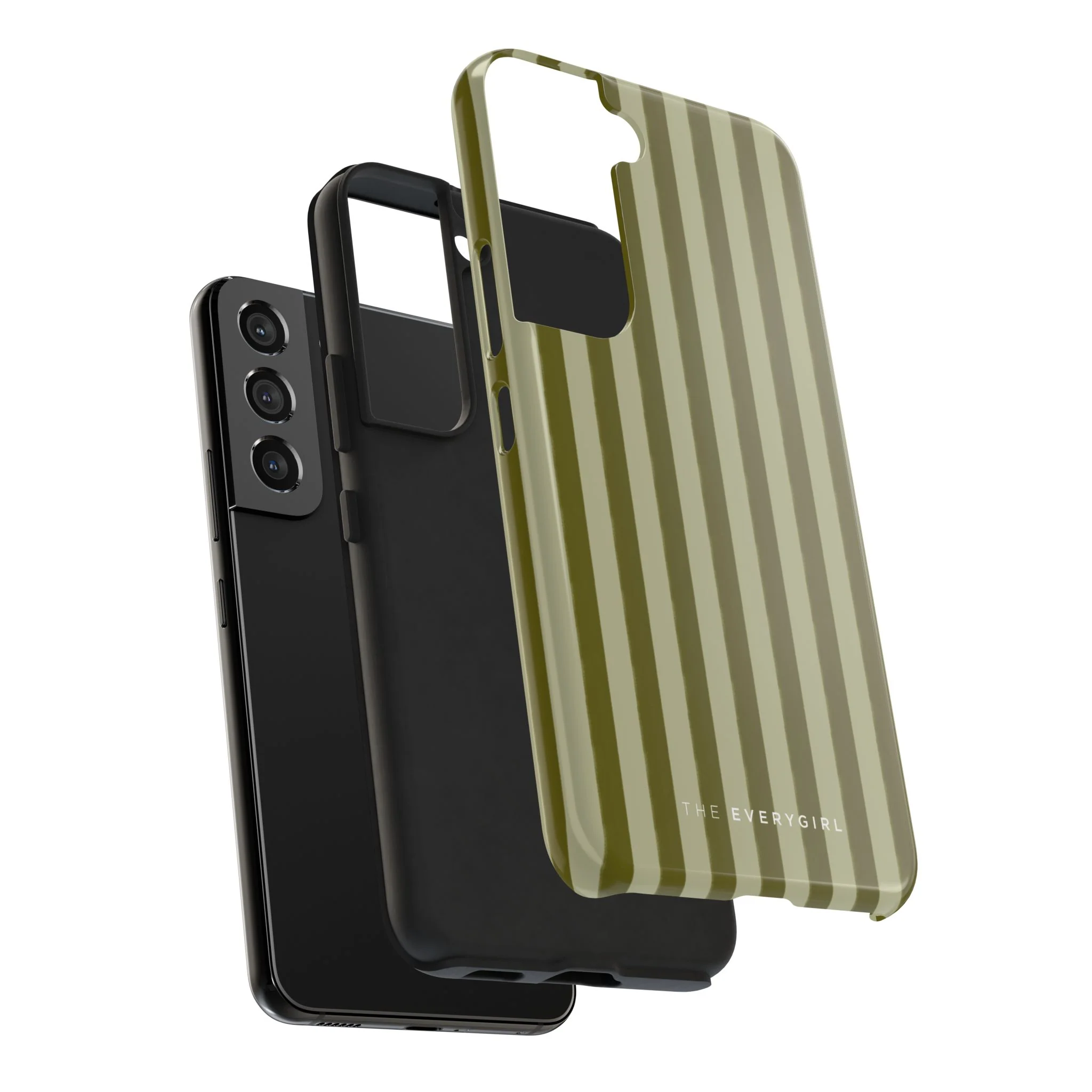 Tone on Tone Green Stripes IPhone Case - Image 101