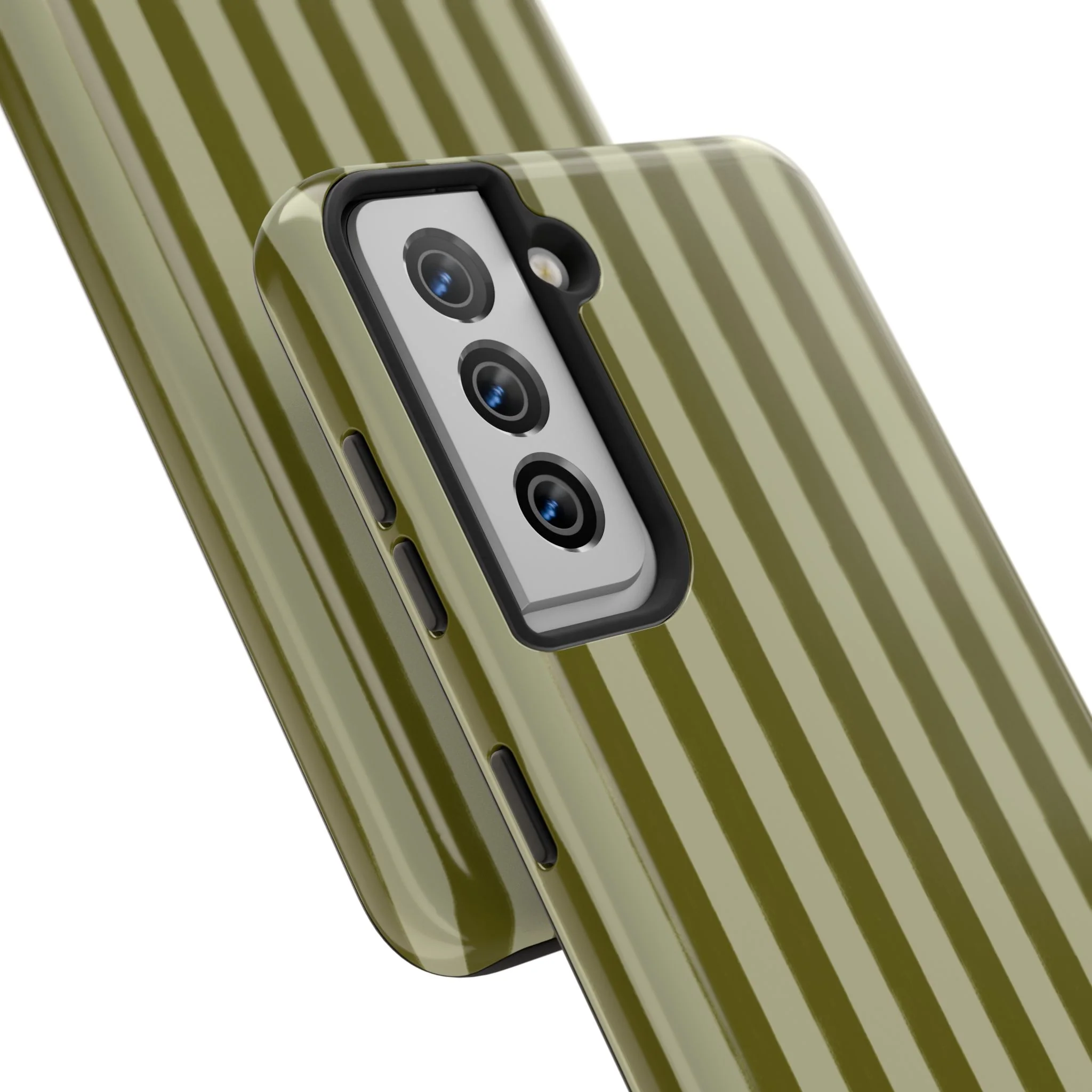 Tone on Tone Green Stripes IPhone Case - Image 102