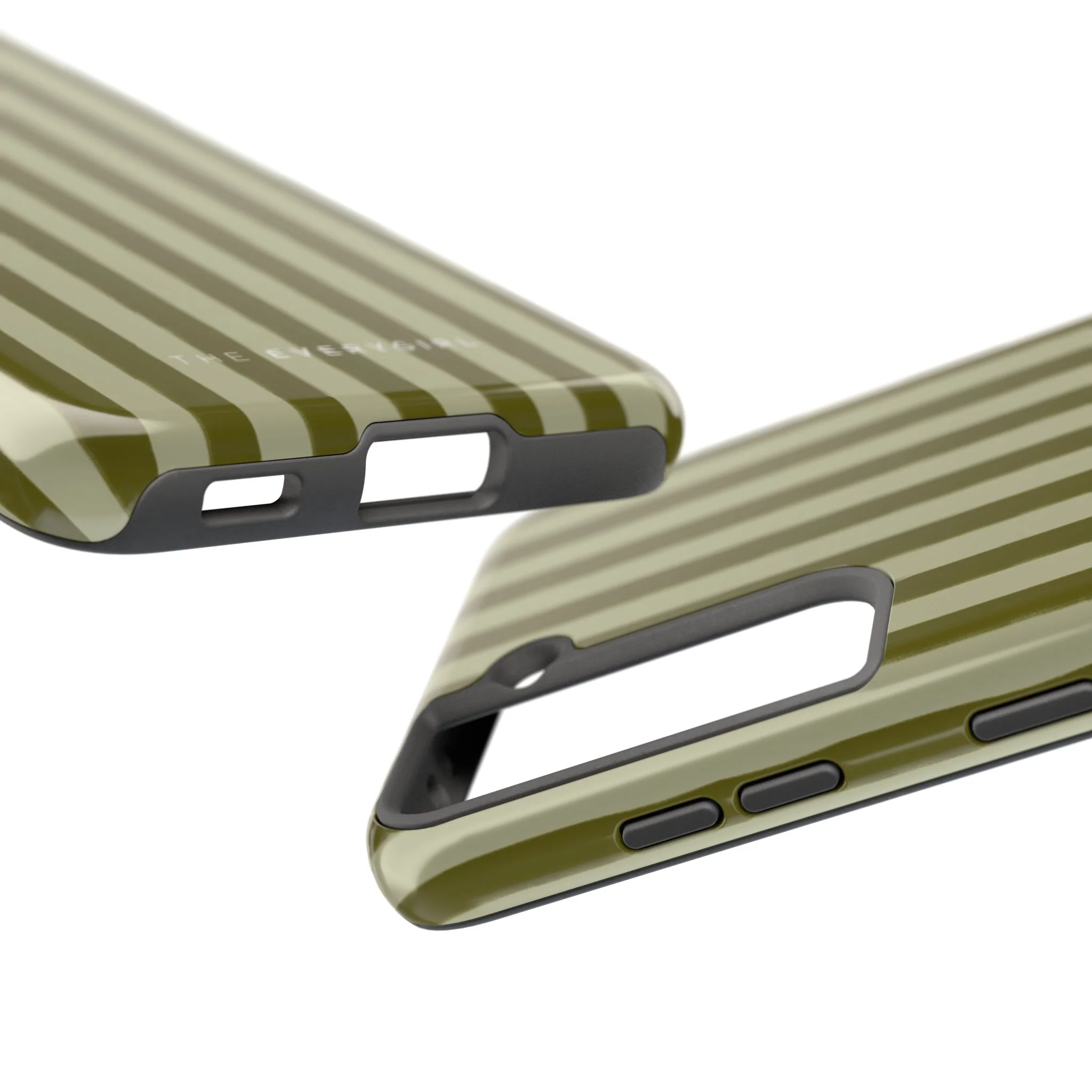 Tone on Tone Green Stripes IPhone Case - Image 103