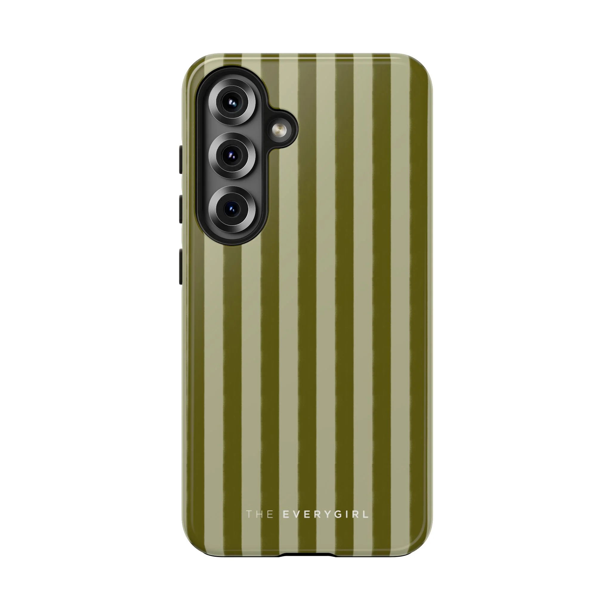 Tone on Tone Green Stripes IPhone Case - Image 34