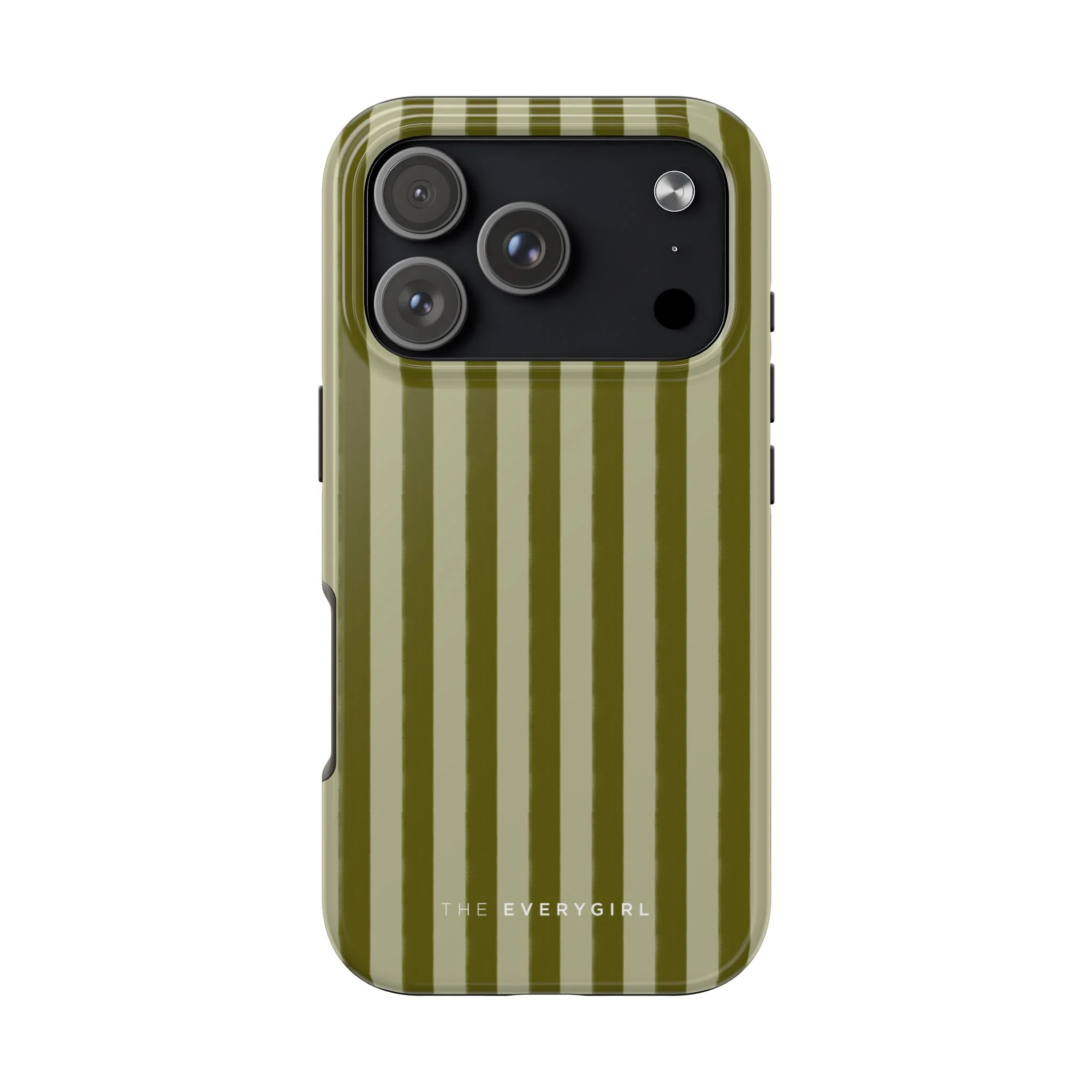 Tone on Tone Green Stripes IPhone Case - Image 36
