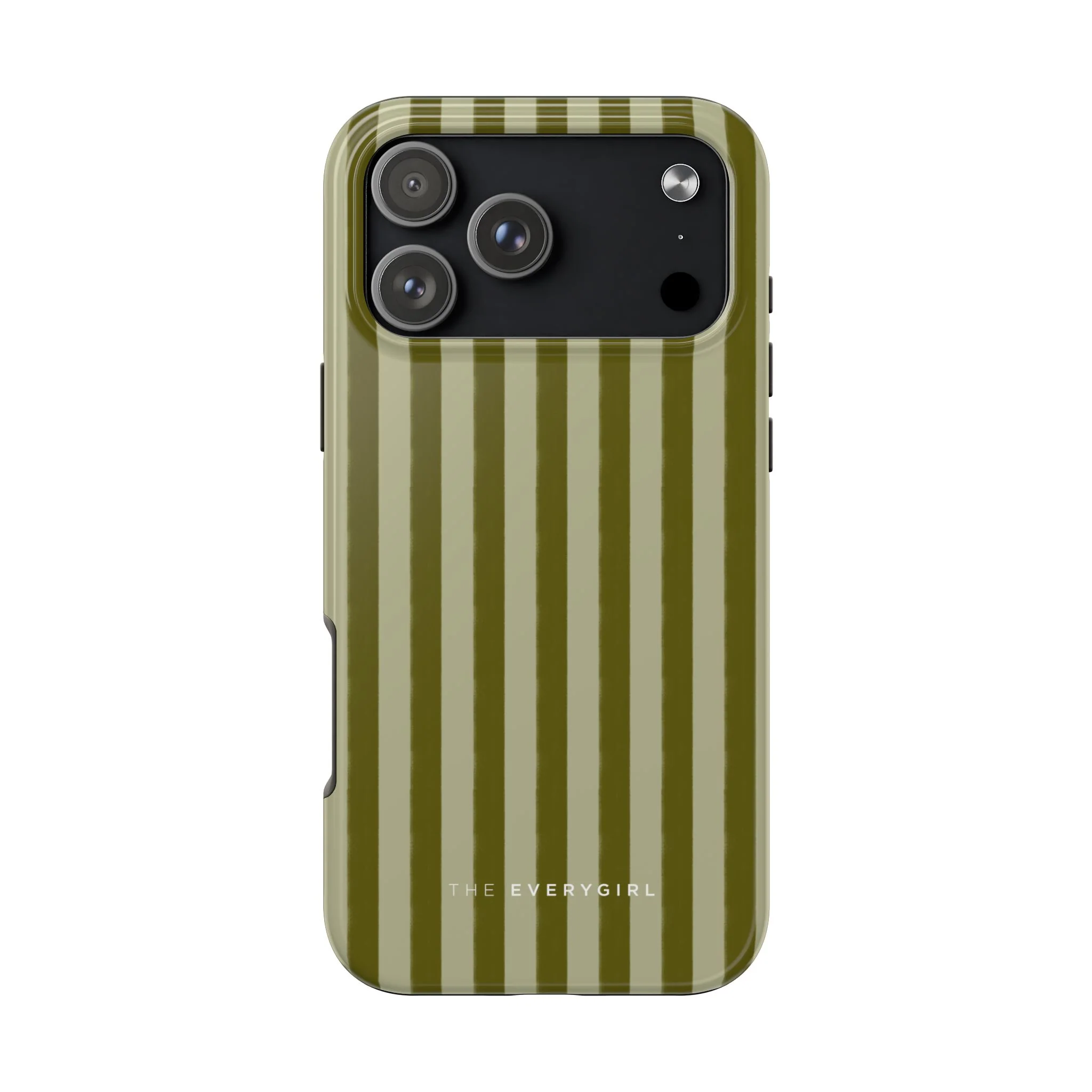 Tone on Tone Green Stripes IPhone Case - Image 37