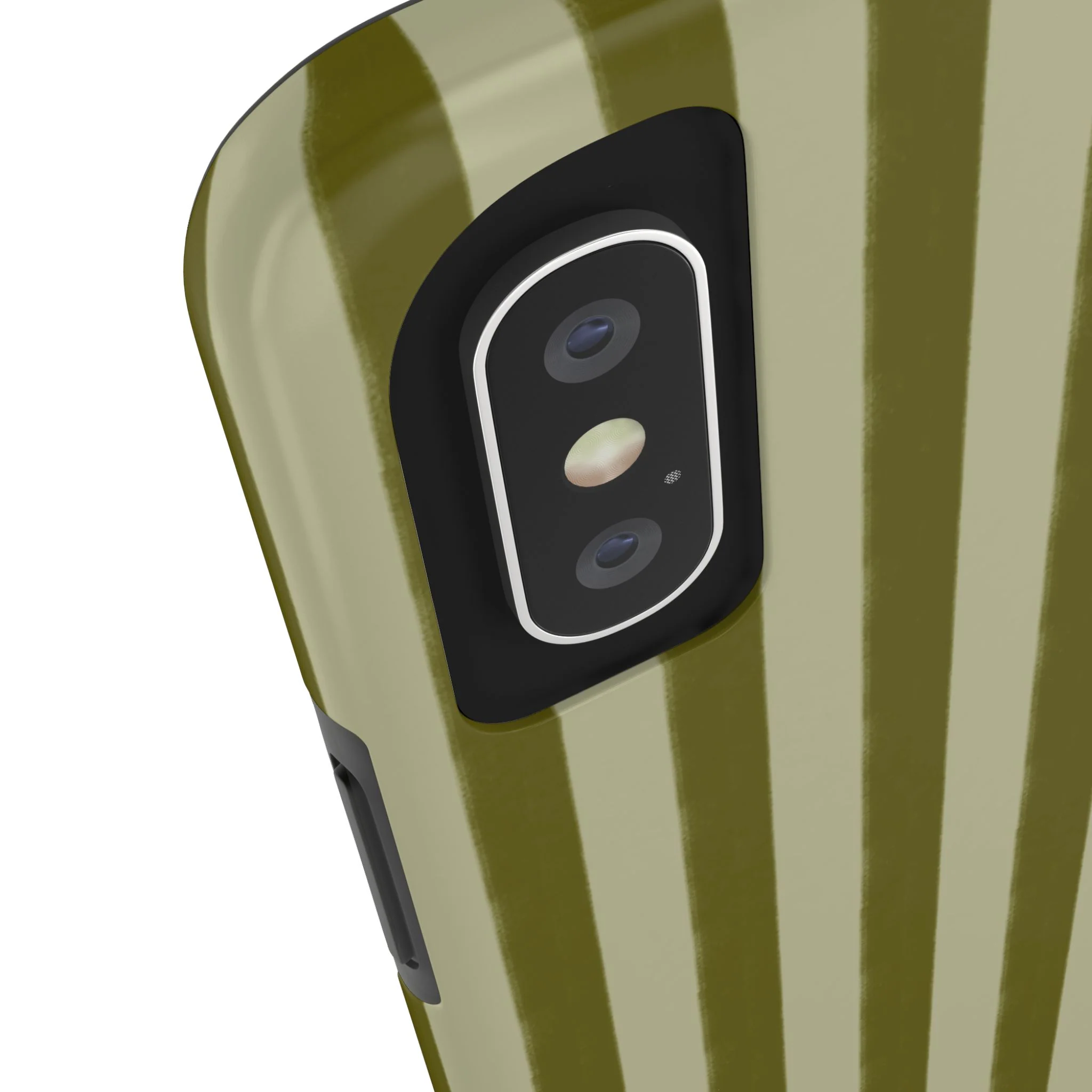 Tone on Tone Green Stripes IPhone Case - Image 40