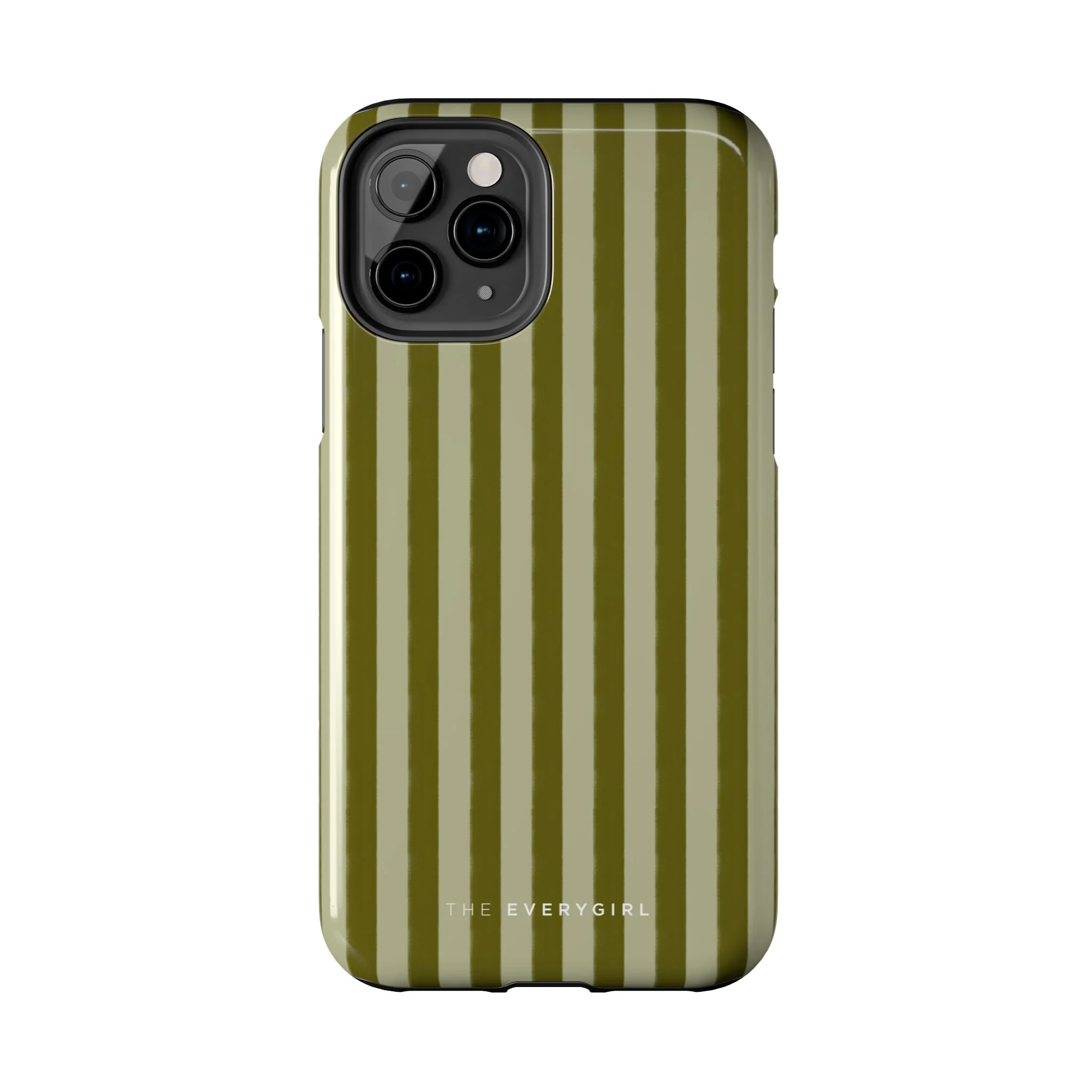 Tone on Tone Green Stripes IPhone Case - Image 47