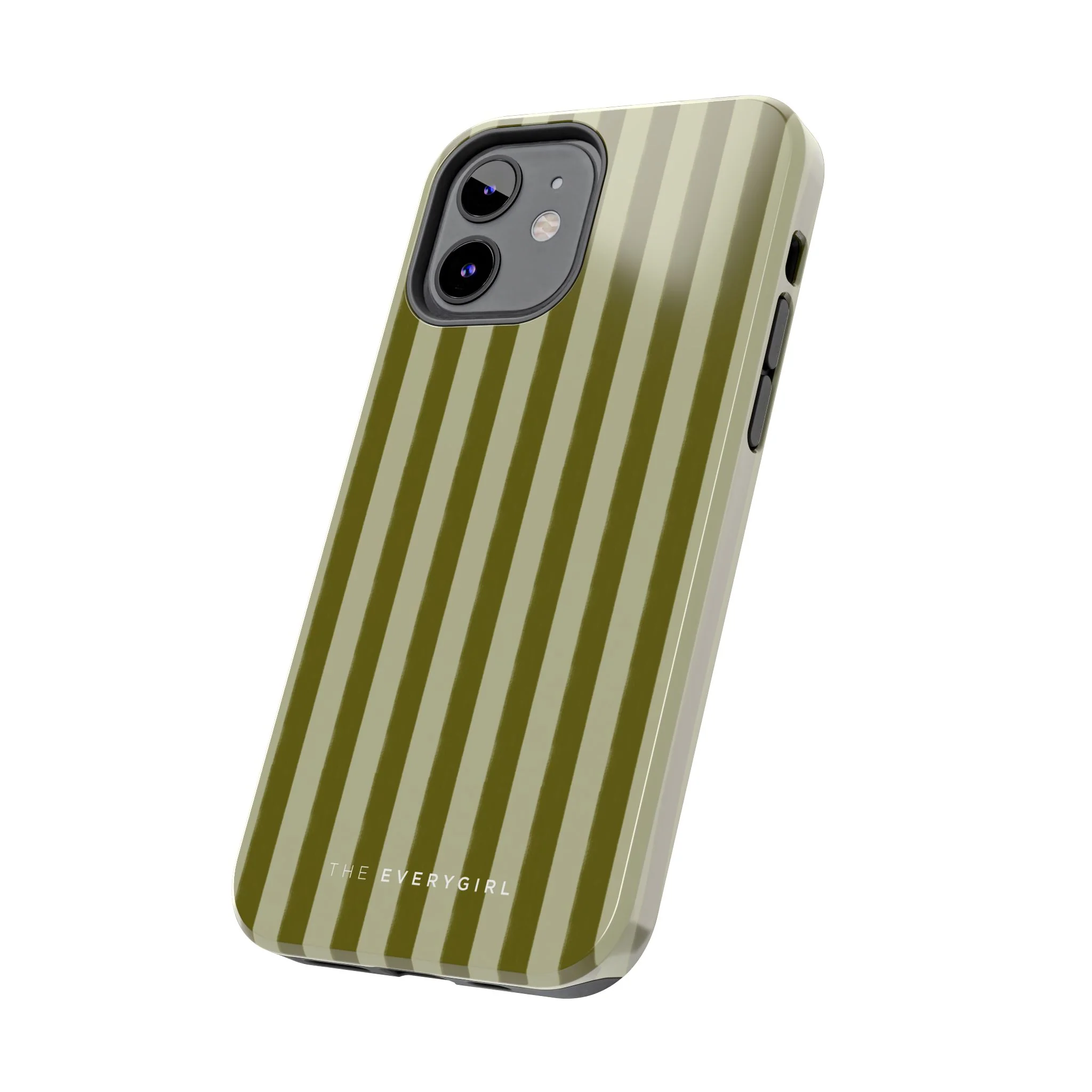 Tone on Tone Green Stripes IPhone Case - Image 54