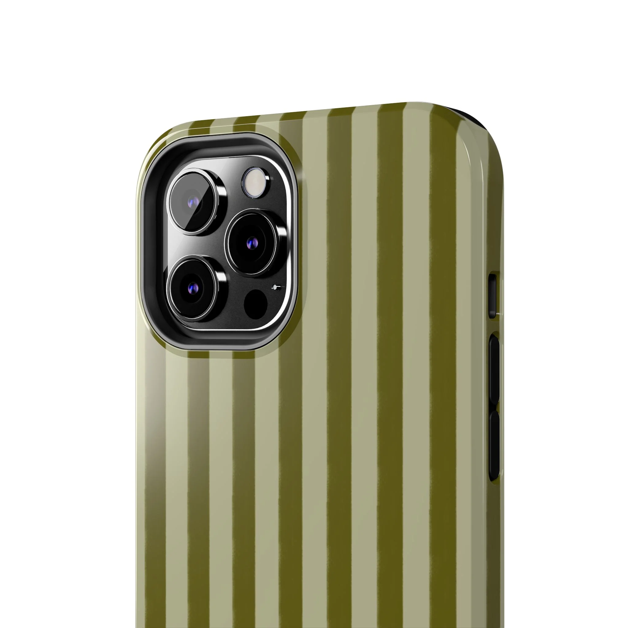 Tone on Tone Green Stripes IPhone Case - Image 64