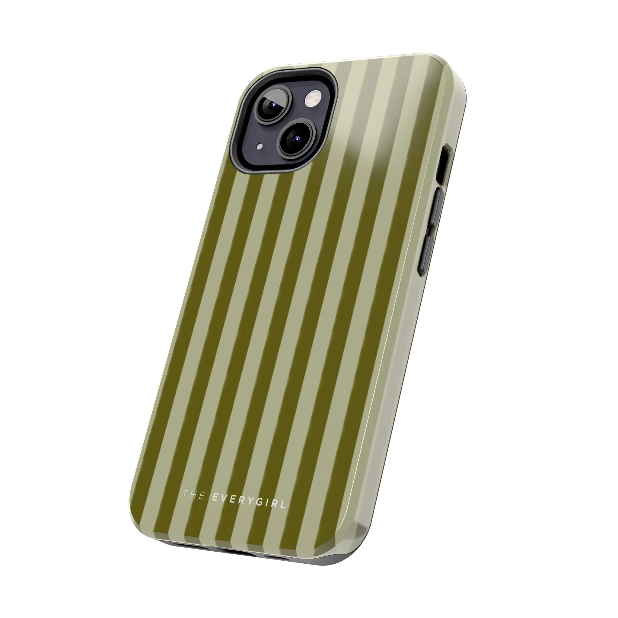 Tone on Tone Green Stripes IPhone Case - Image 66
