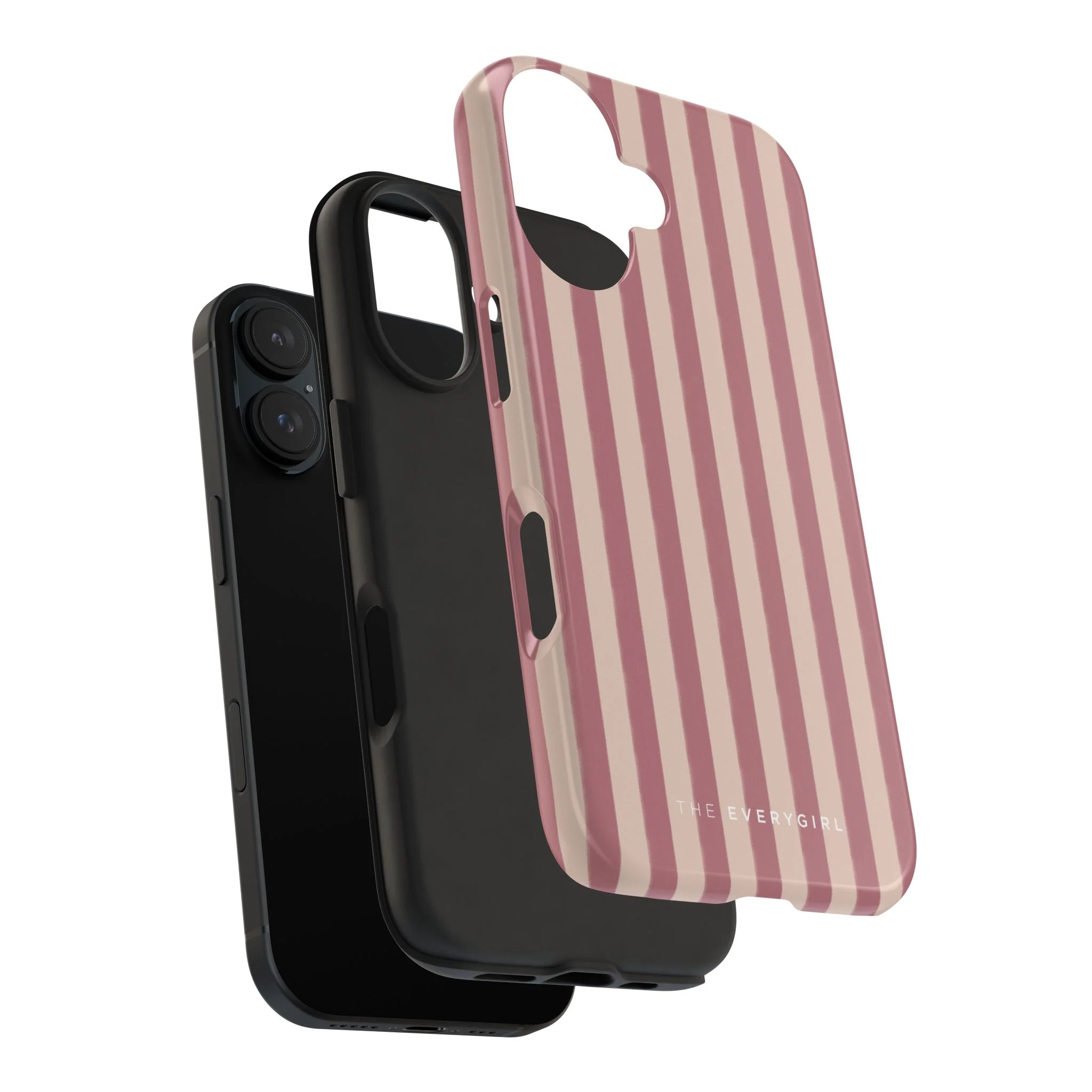 Tone on Tone Pink Stripes IPhone Case - Image 109