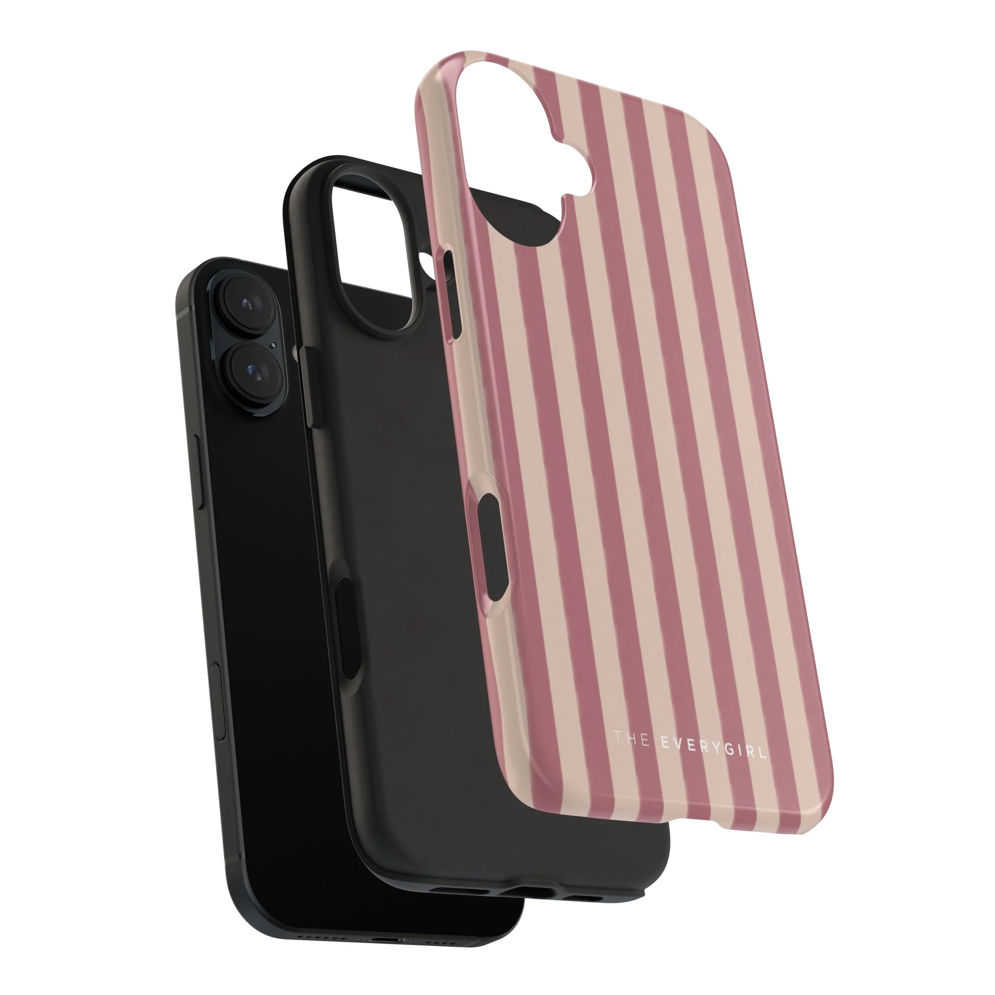 Tone on Tone Pink Stripes IPhone Case - Image 111