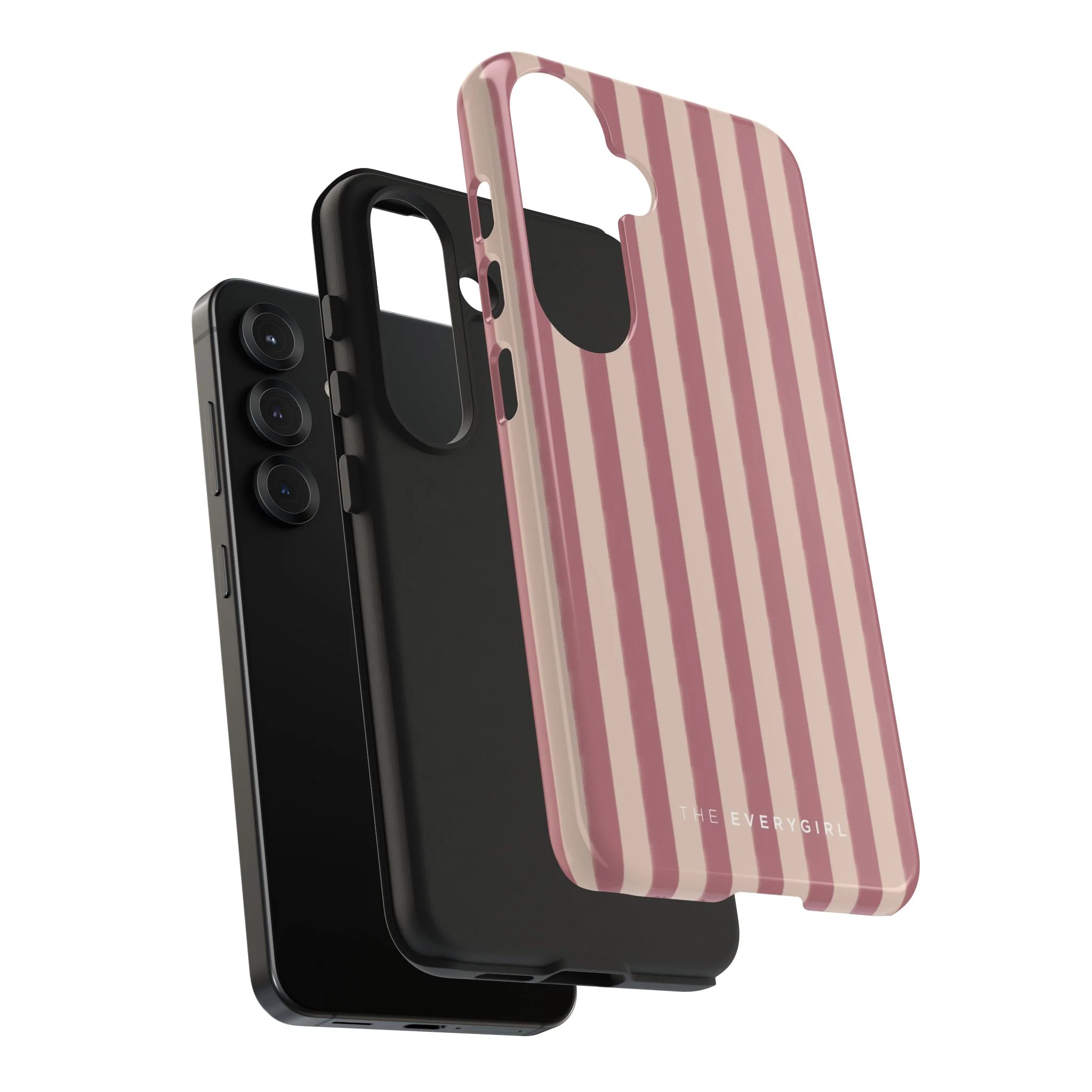 Tone on Tone Pink Stripes IPhone Case - Image 113