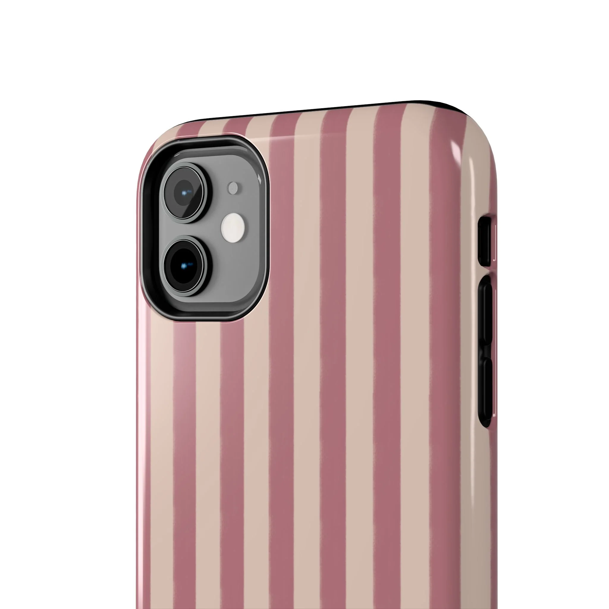 Tone on Tone Pink Stripes IPhone Case - Image 45