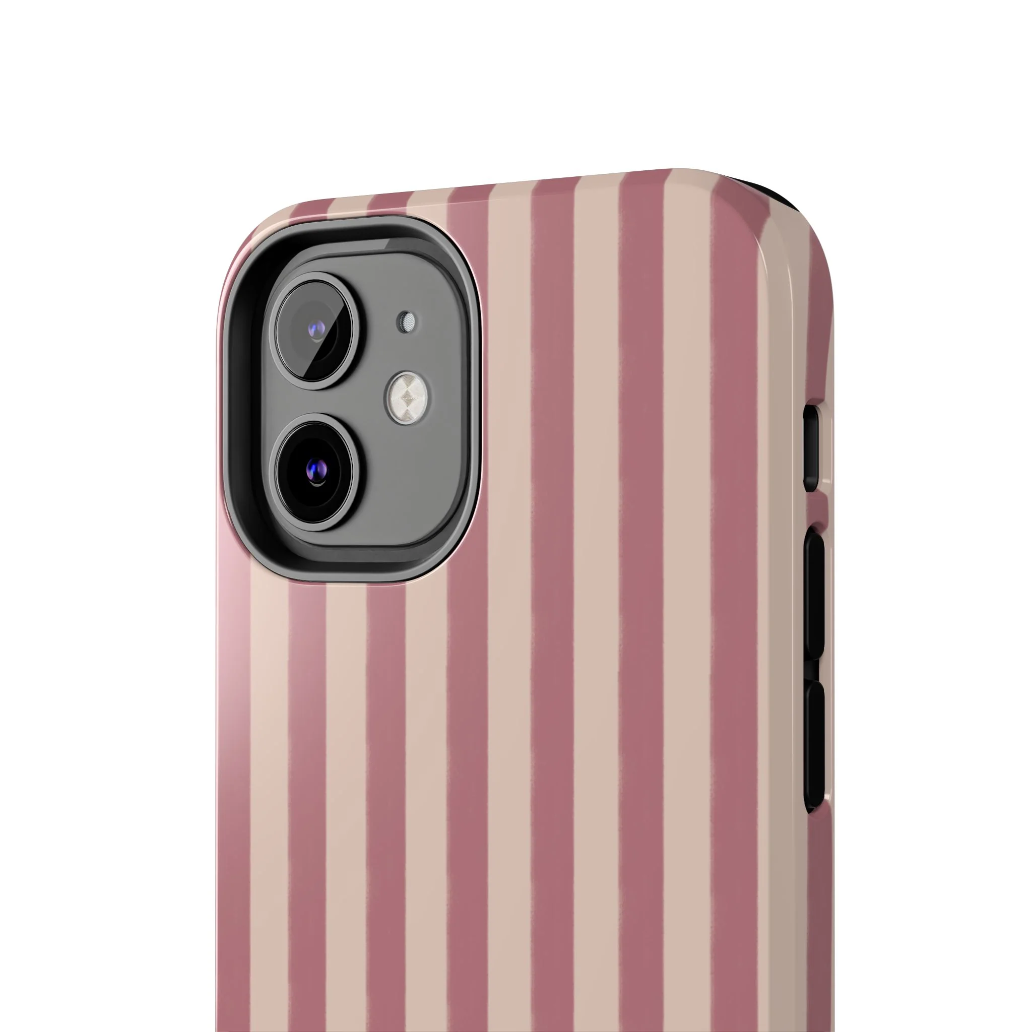 Tone on Tone Pink Stripes IPhone Case - Image 57