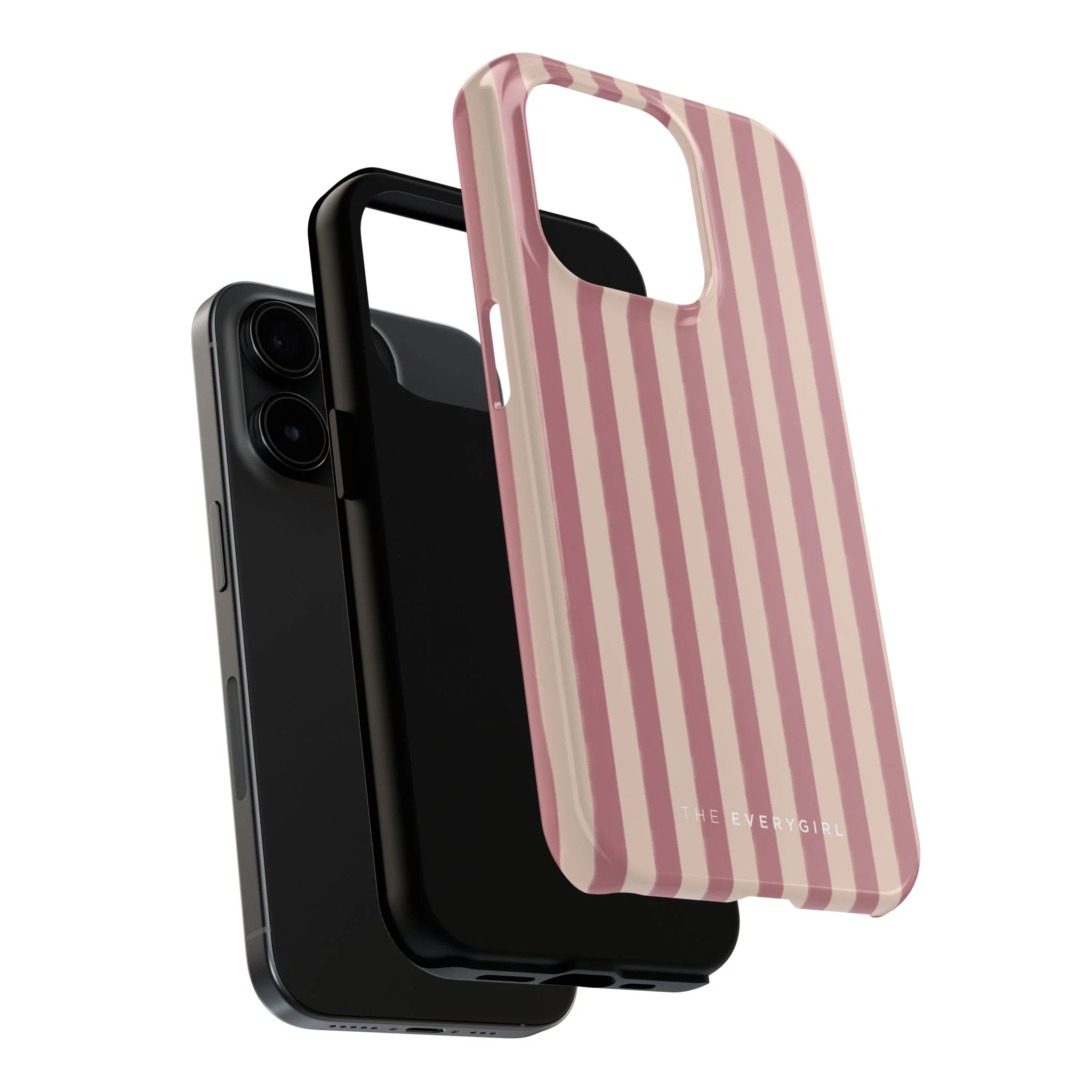 Tone on Tone Pink Stripes IPhone Case - Image 85