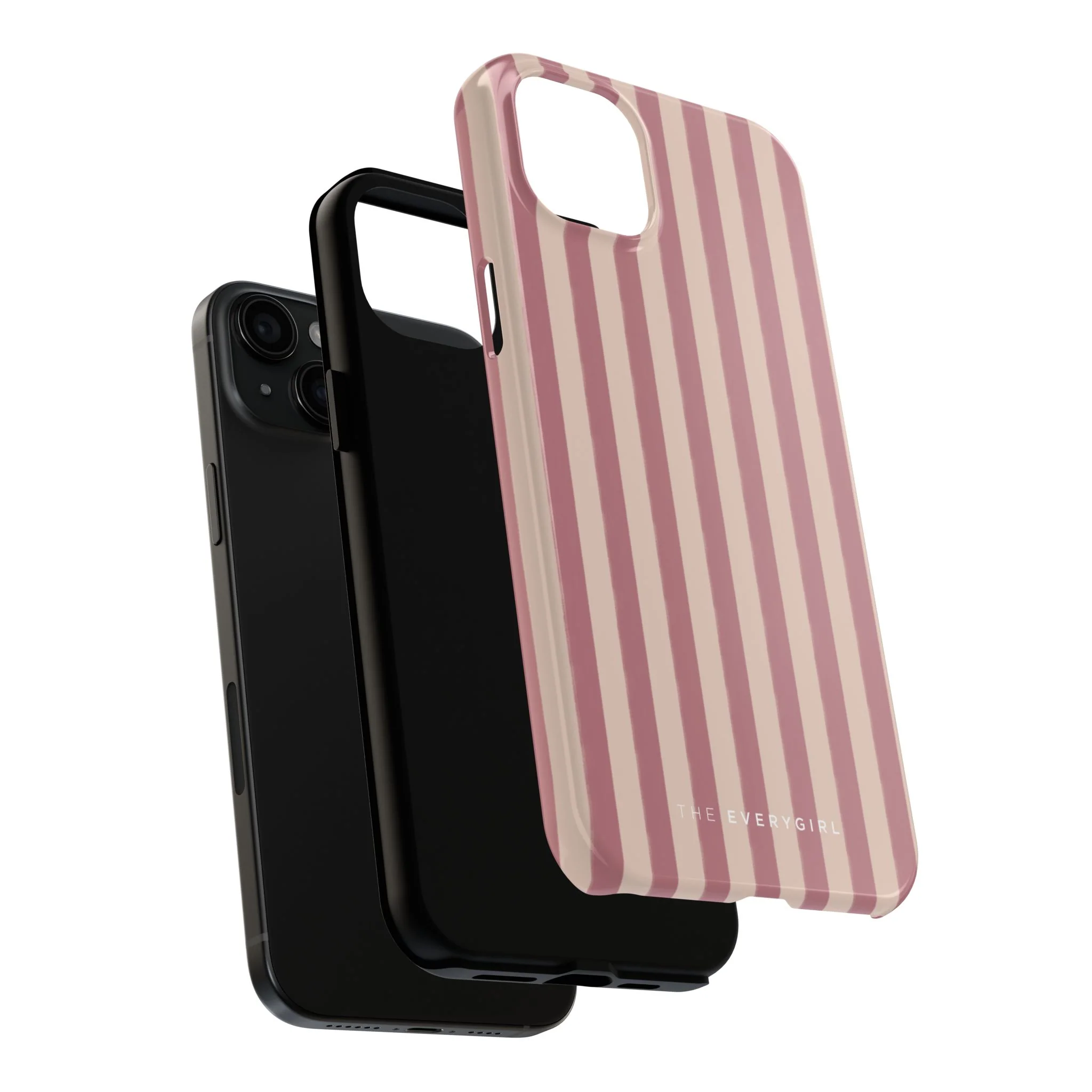 Tone on Tone Pink Stripes IPhone Case - Image 88